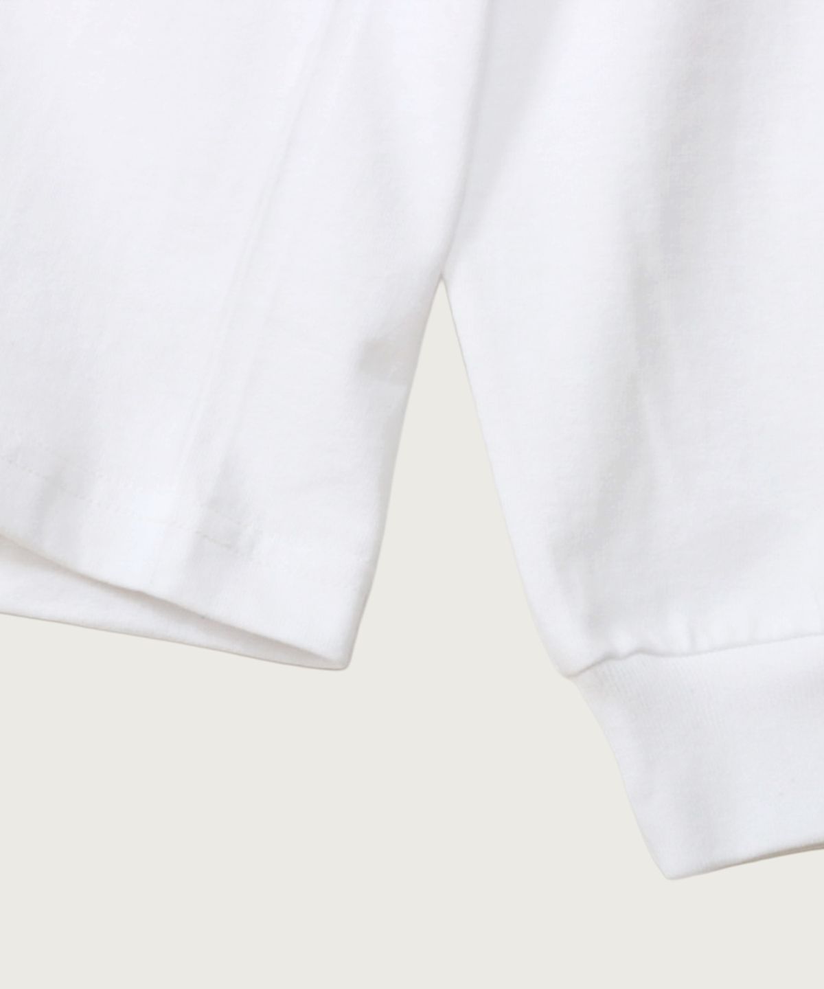 챔피온(CHAMPION) T1011 헤비웨이트 래글런 롱슬리브 티셔츠 White (Made in USA)