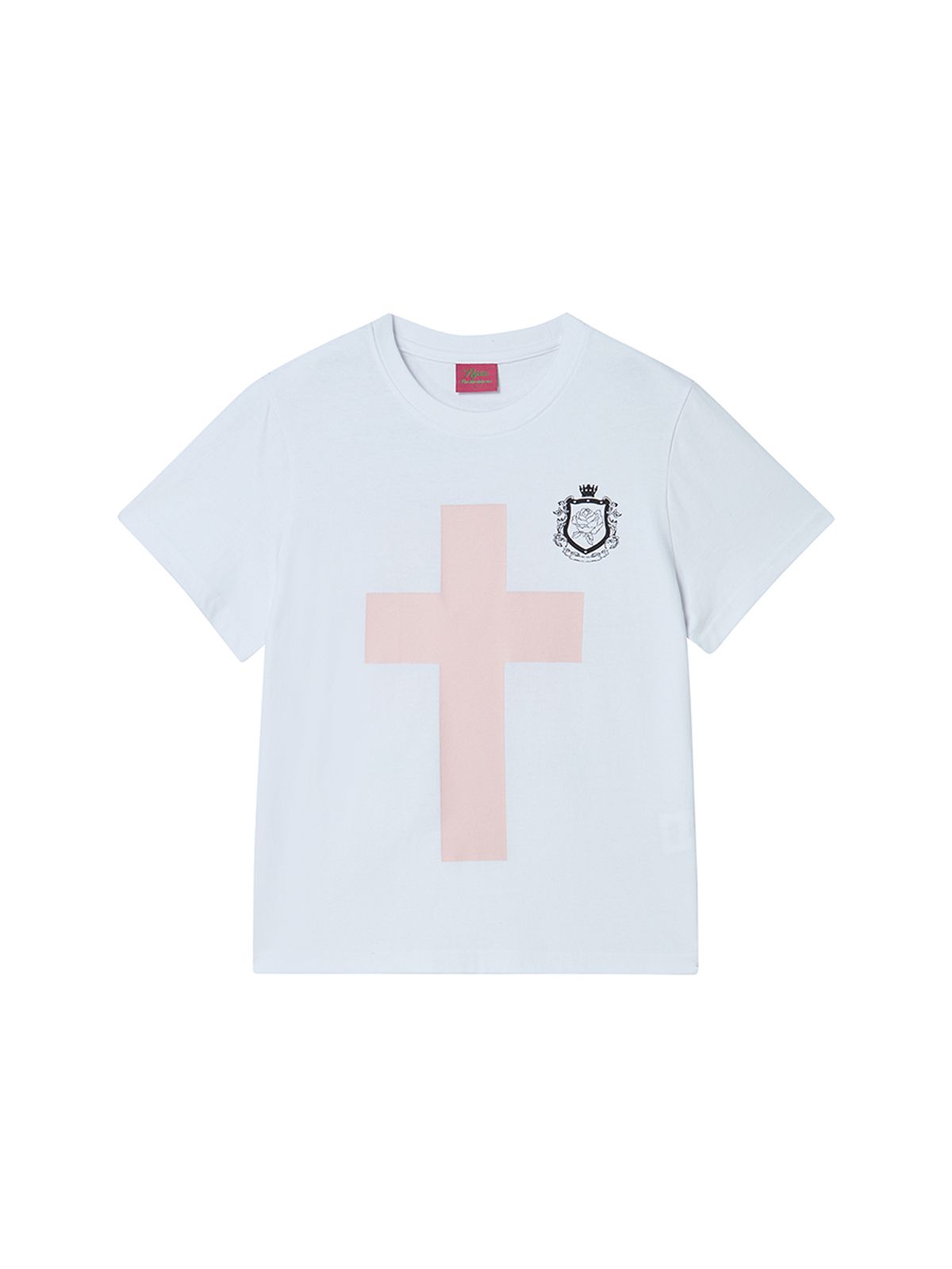 엔와이엑스엑스(NYXX) CROSS TEE WHITE