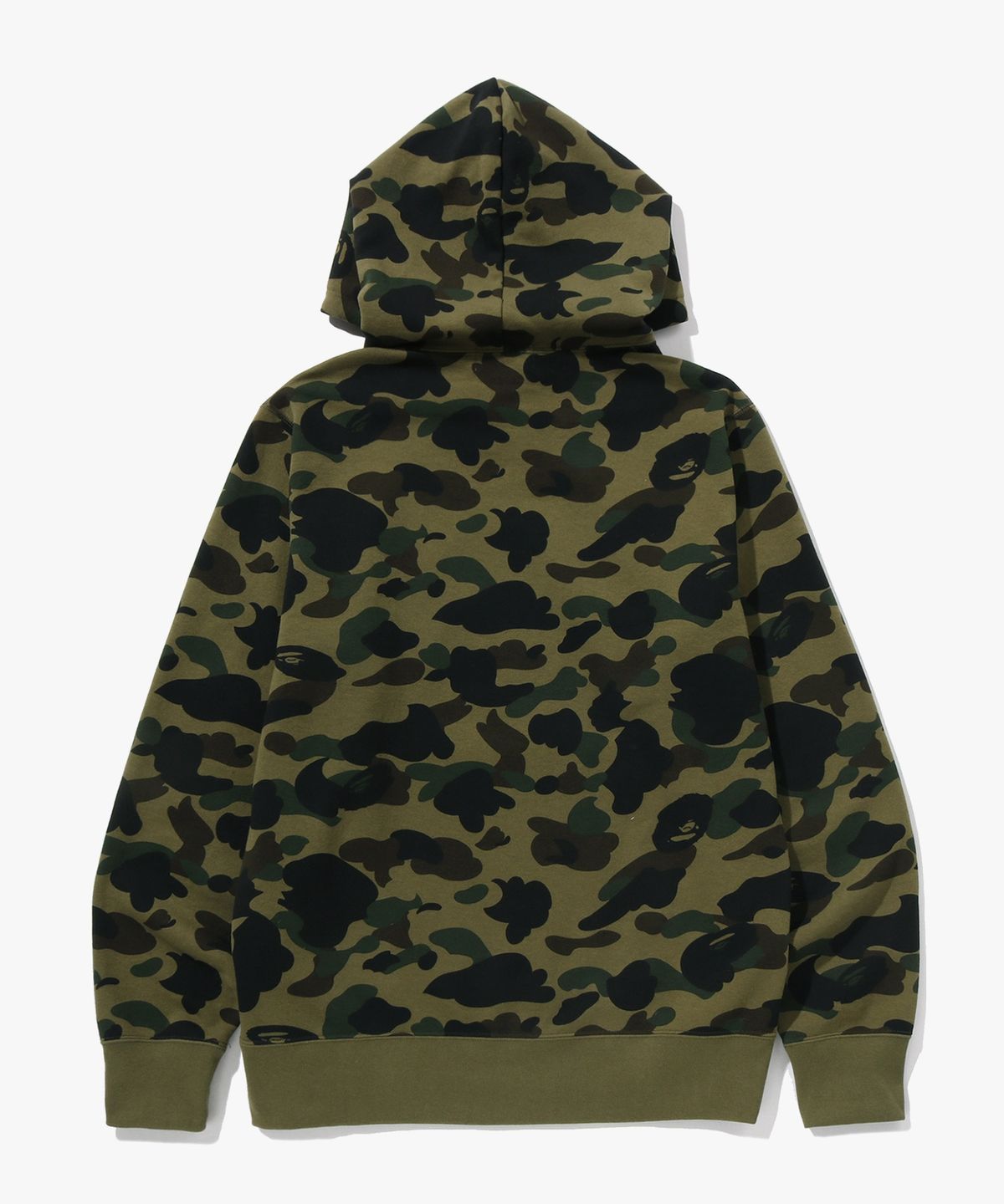 베이프(BAPE) 퍼스트 카모 풀오버 후드(M) GREEN
