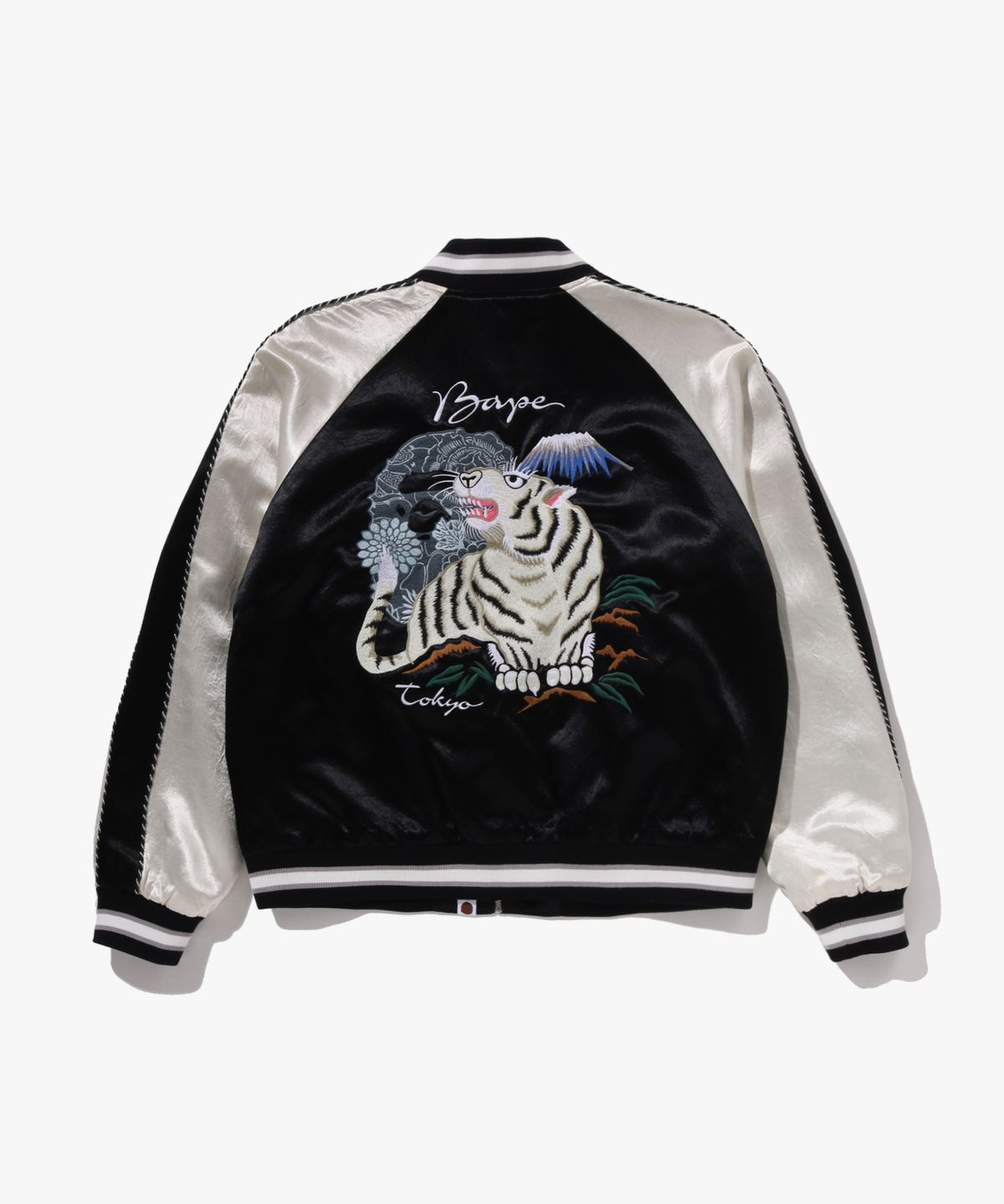 베이프(BAPE) 베이프 재패니즈 아트 수베니어 자켓(M) NAVY