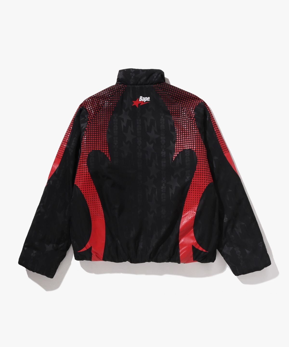 베이프(BAPE) 아바 프레임 모노그램 자카드 멀티 로고 패디드 자켓(M) BLACK