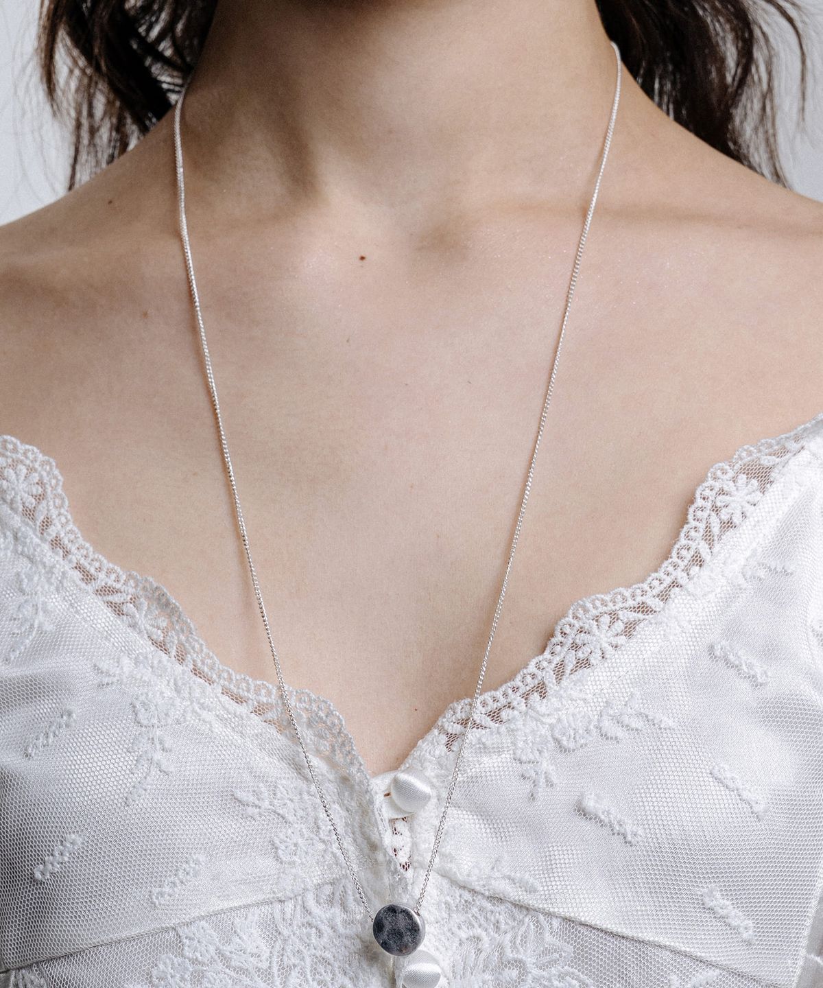 스칼렛또(SCALETTO) RA019 Uneven Coin Necklace
