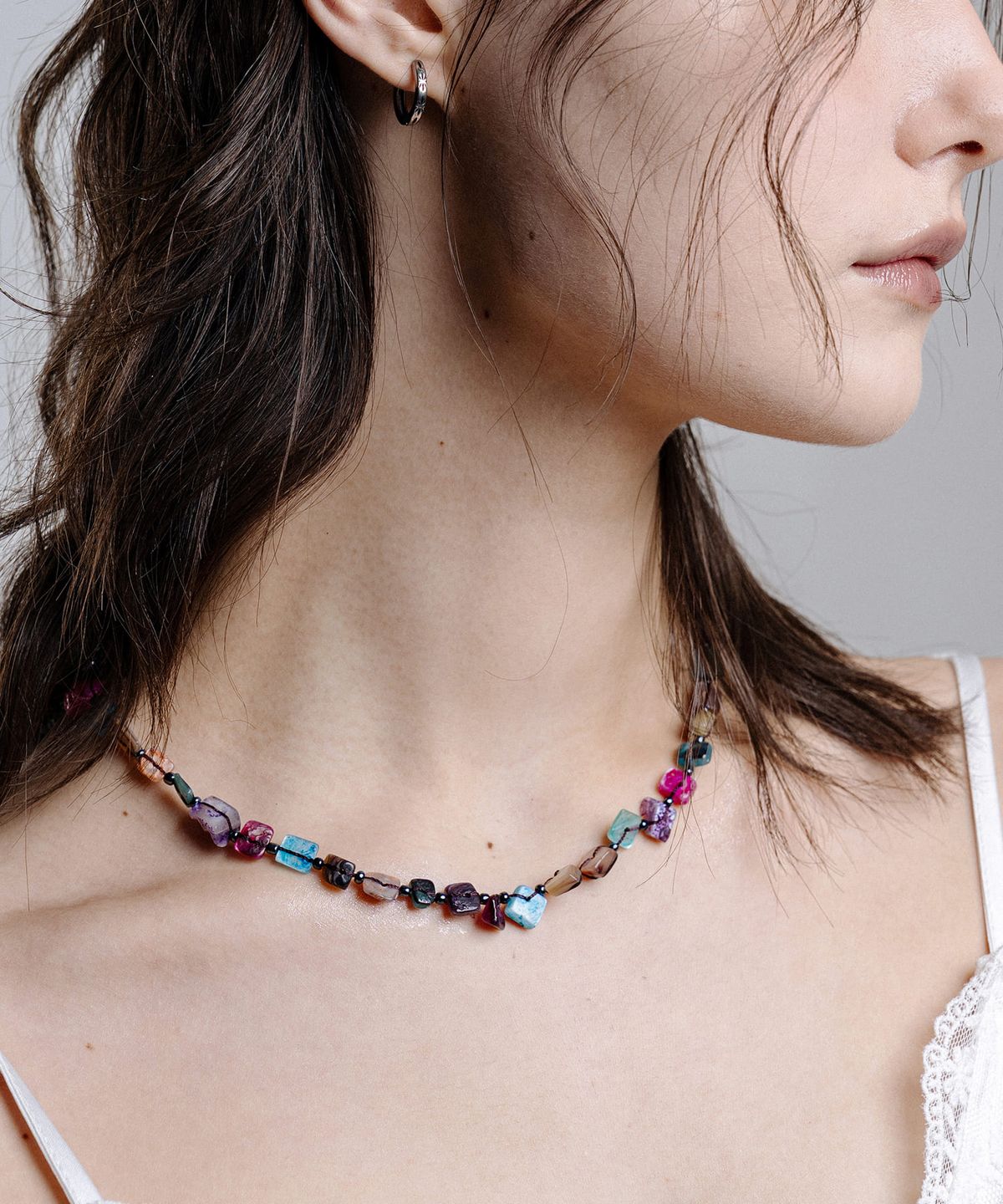 스칼렛또(SCALETTO) RA013 Color Drift Necklace