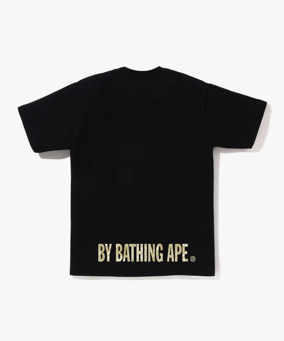 베이프(BAPE) 재패니즈 인디고 아트  카모 에이프 페이스 티셔츠(M) BLACK