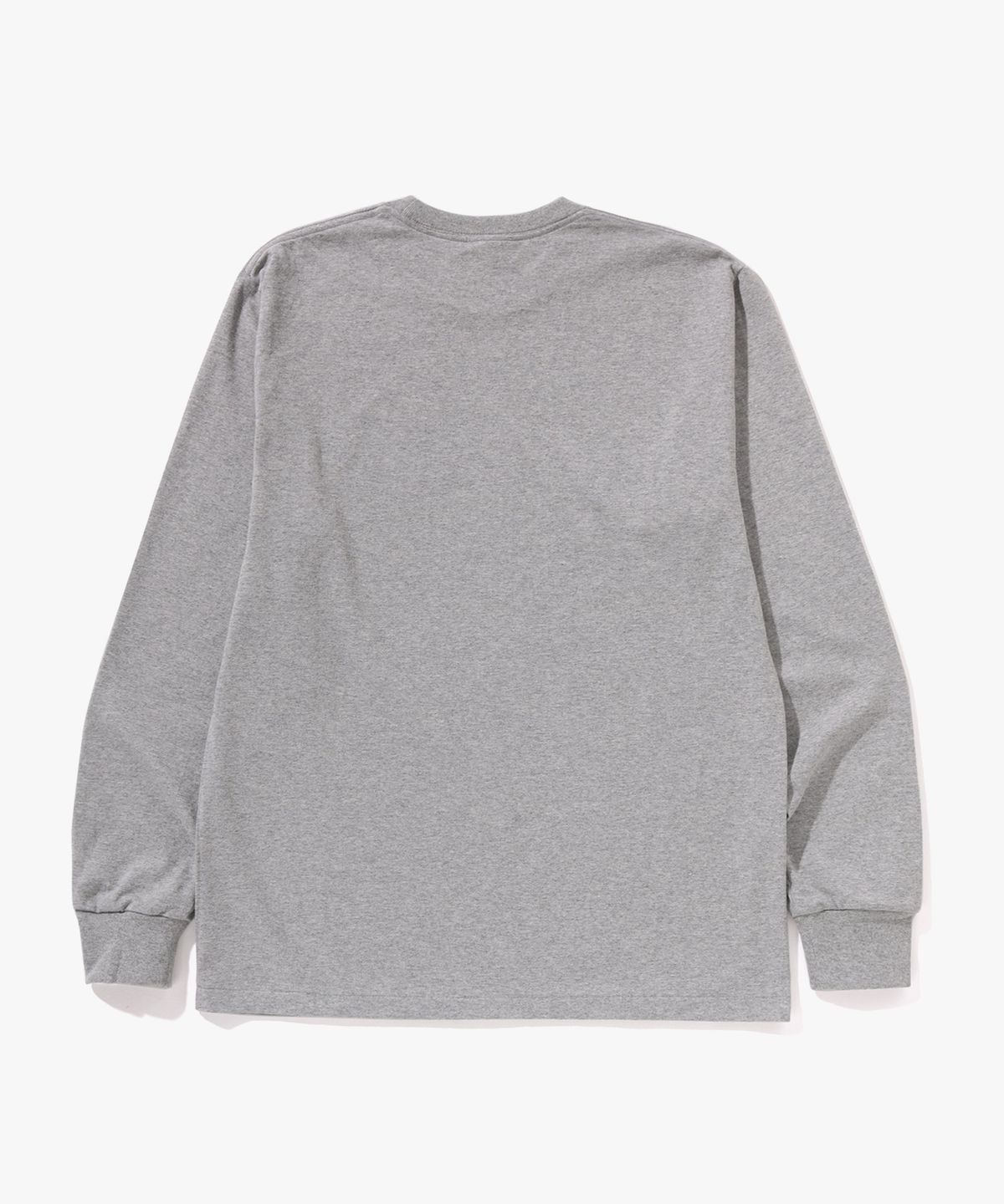 베이프(BAPE) 콜리지 롱슬리브 티셔츠(M) GRAY