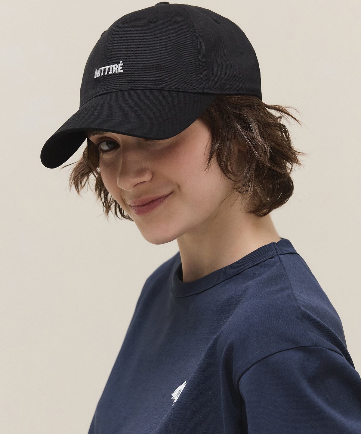 마티레(MTTIRÉ) Basic Logo Cap / Black