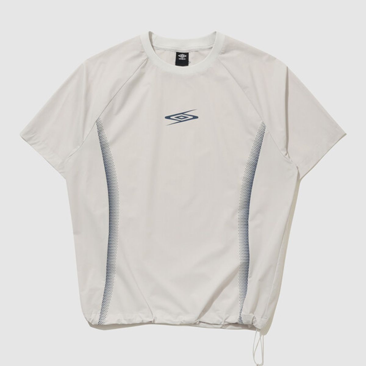 엄브로(UMBRO) [COOLING] 슬로우킥 냉감 반팔 피스테 라이트 그레이 UR221SWT53