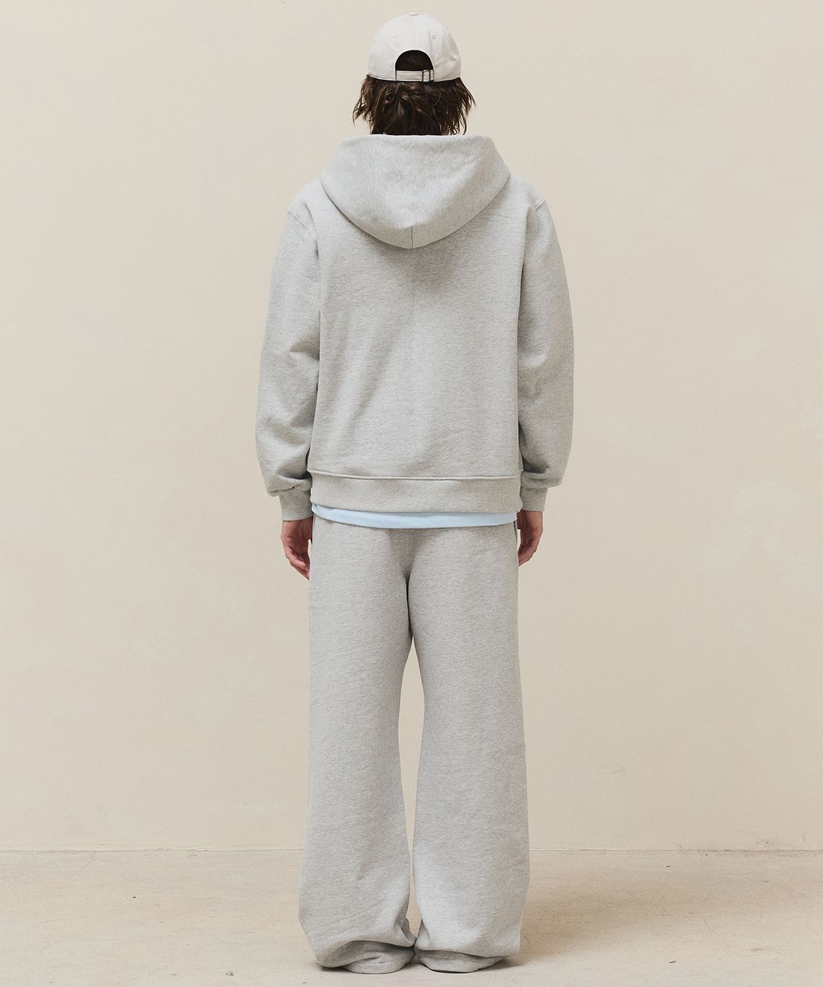 마티레(MTTIRÉ) 2Way Basic Zip-Up / Gray