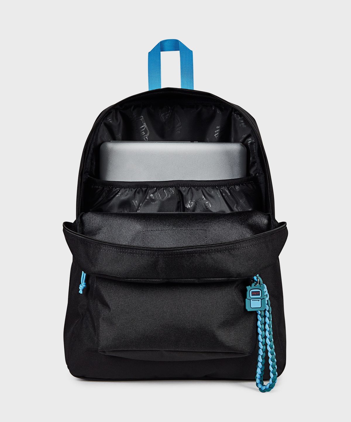 잔스포츠(JANSPORT) 슈퍼브레이크 플러스 랩탑 참 BLACK