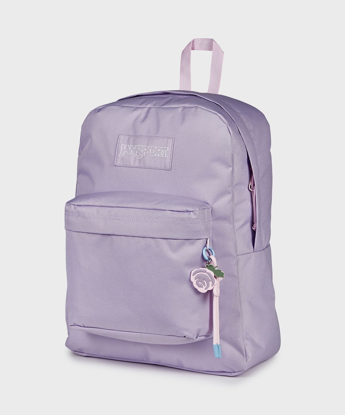 잔스포츠(JANSPORT) 슈퍼브레이크 플러스 랩탑 참 PASTEL LILAC