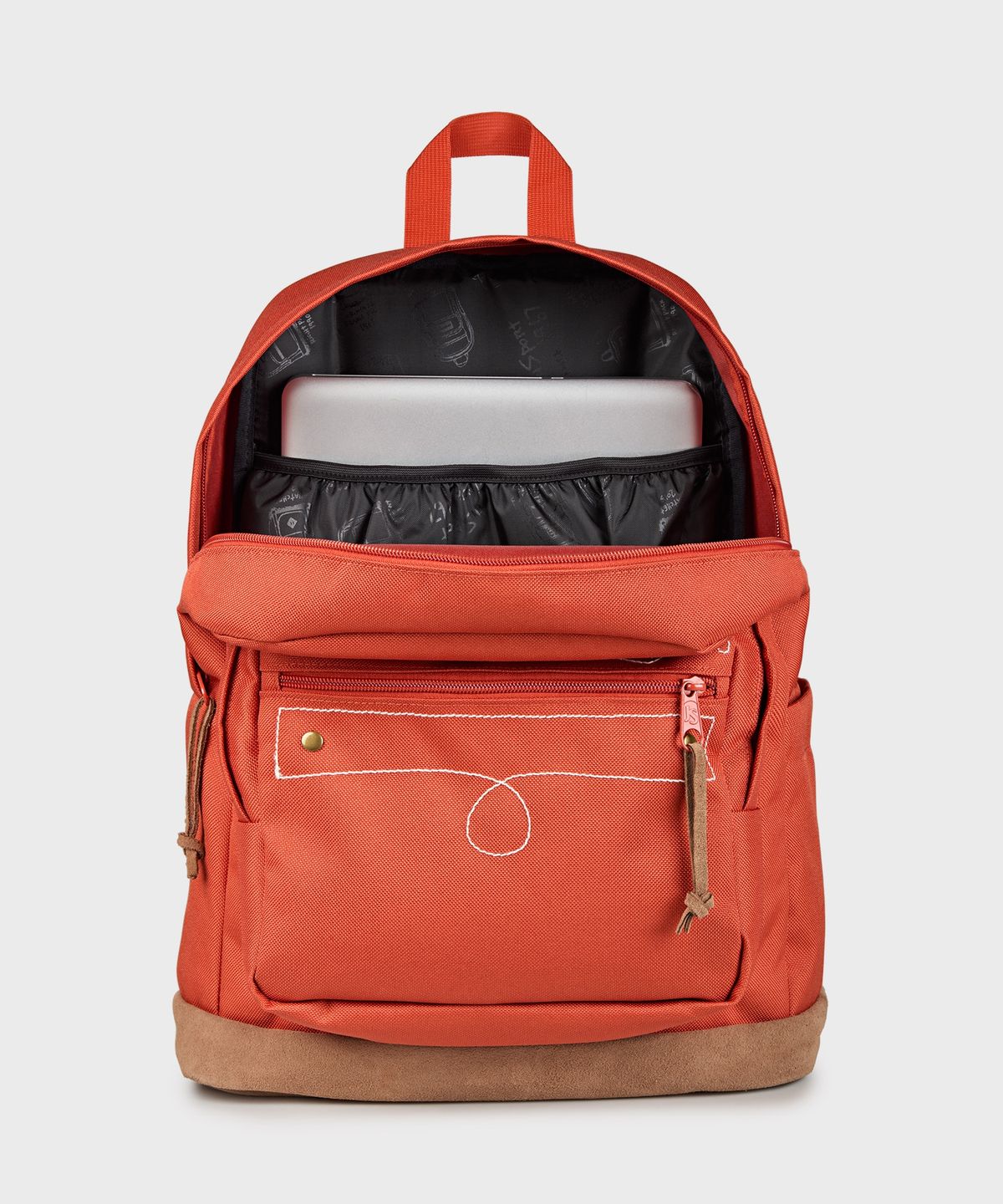 잔스포츠(JANSPORT) 라이트팩 익스프레션 WESTBOUND EMBROIDERY DUNE RED