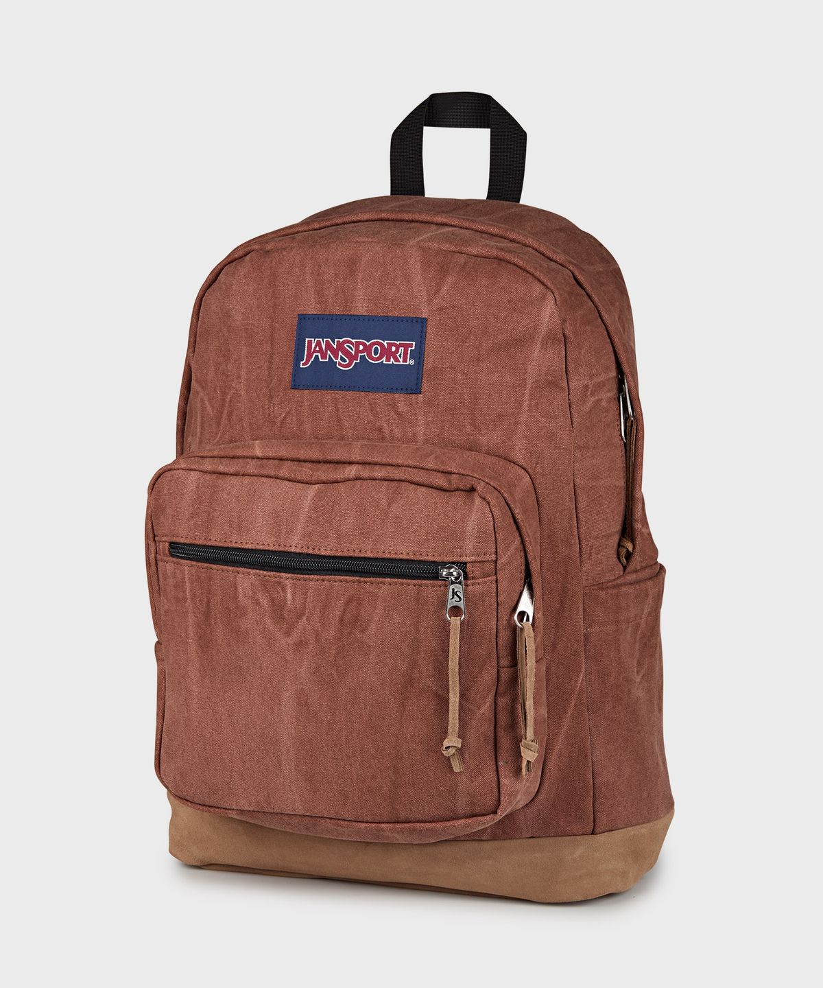잔스포츠(JANSPORT) 라이트팩 익스프레션 AGED CANVAS BROWN
