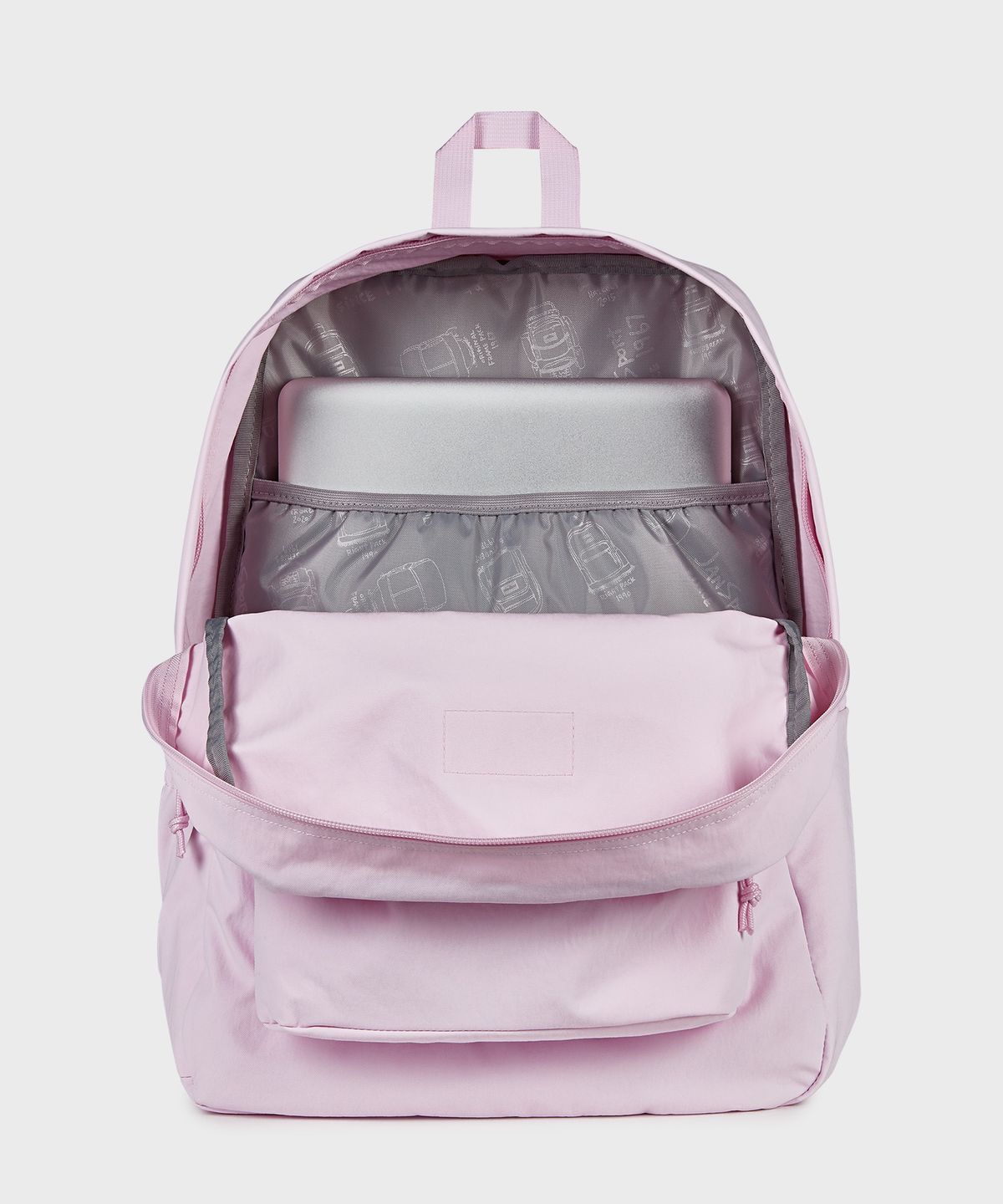 잔스포츠(JANSPORT) 슈퍼브레이크 플러스 랩탑 FX PINK ICE