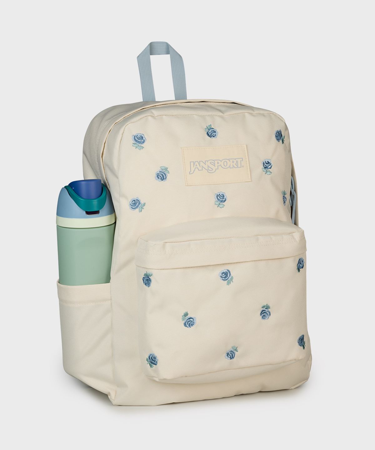 잔스포츠(JANSPORT) 슈퍼브레이크 플러스 랩탑 FX JUST A ROSE EMBROIDERY MOON FLOWER