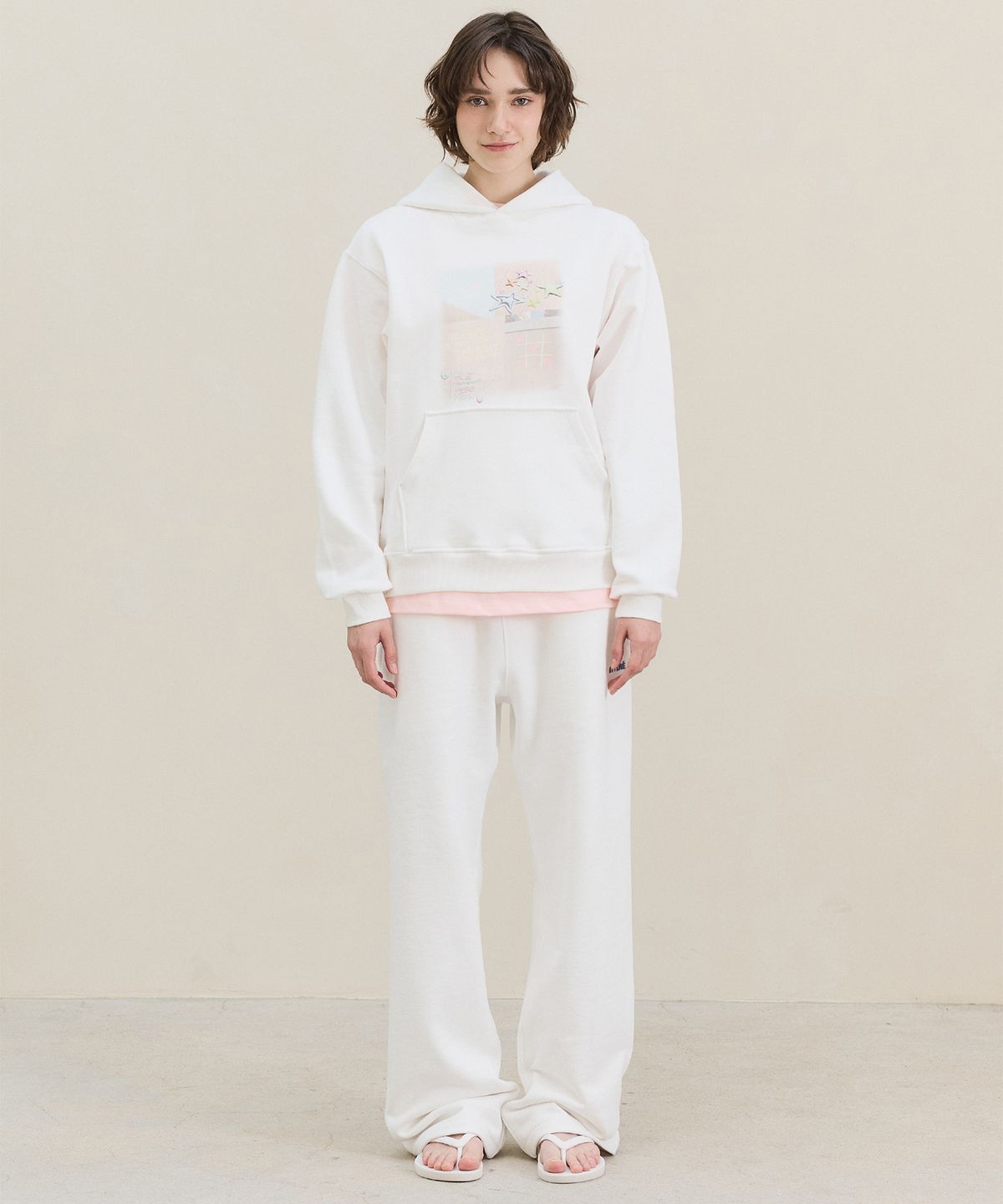 마티레(MTTIRÉ) Love Moment Hoodie / White