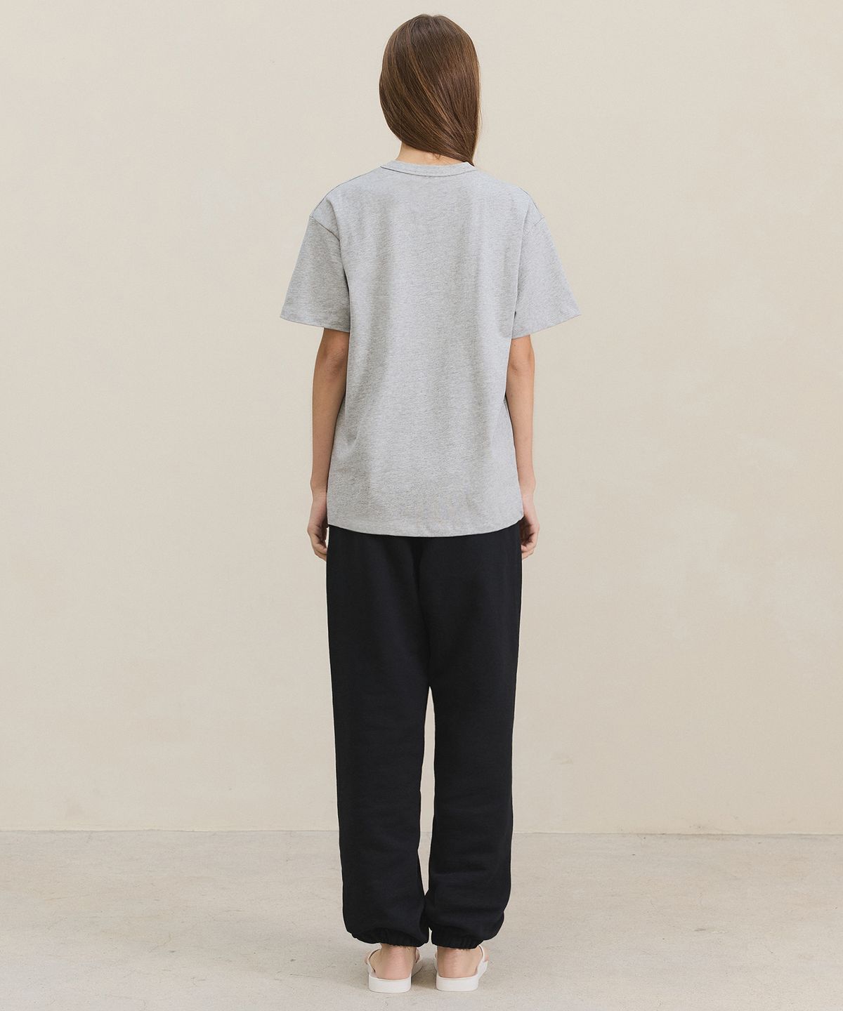 마티레(MTTIRÉ) Basic Logo T-shirt / Gray