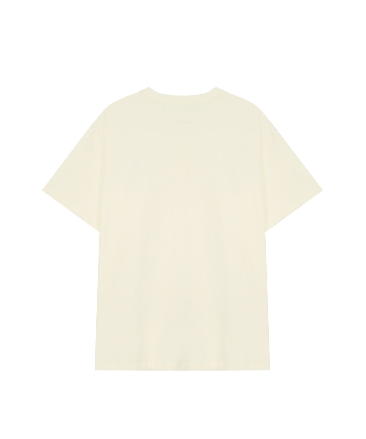 마티레(MTTIRÉ) Basic Logo T-shirt / Light Yellow