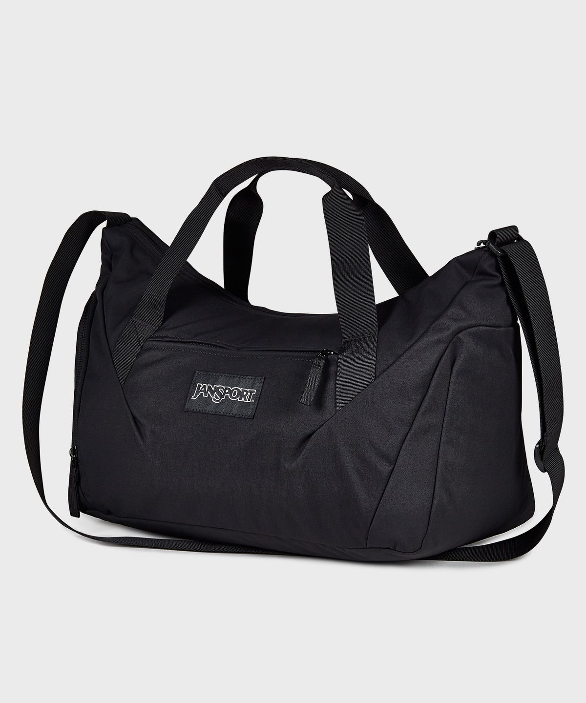 잔스포츠(JANSPORT) 리차지 짐백 미디움 SOFT NYLON BLACK
