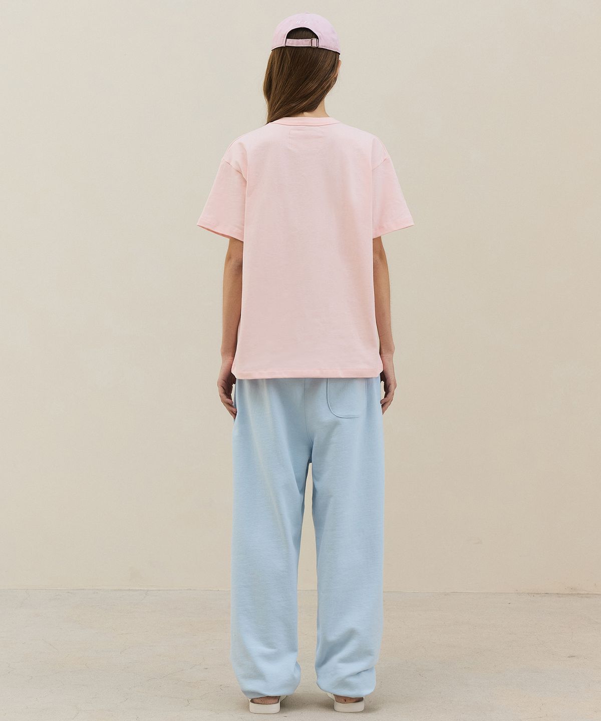 마티레(MTTIRÉ) Stichi Logo T-shirt / Pink
