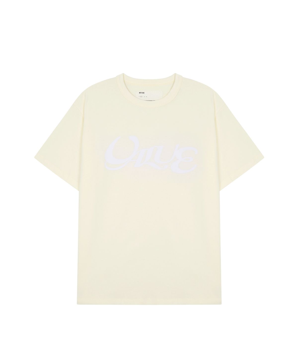 마티레(MTTIRÉ) Essence T-shirt / Light Yellow