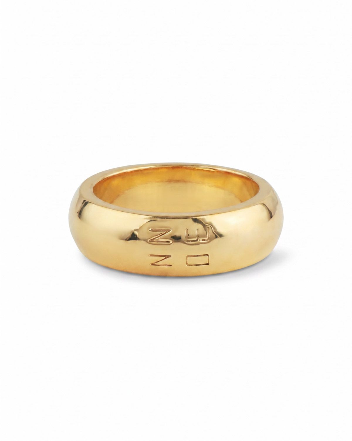논논(NONENON) PLUMP RING[GOLD]