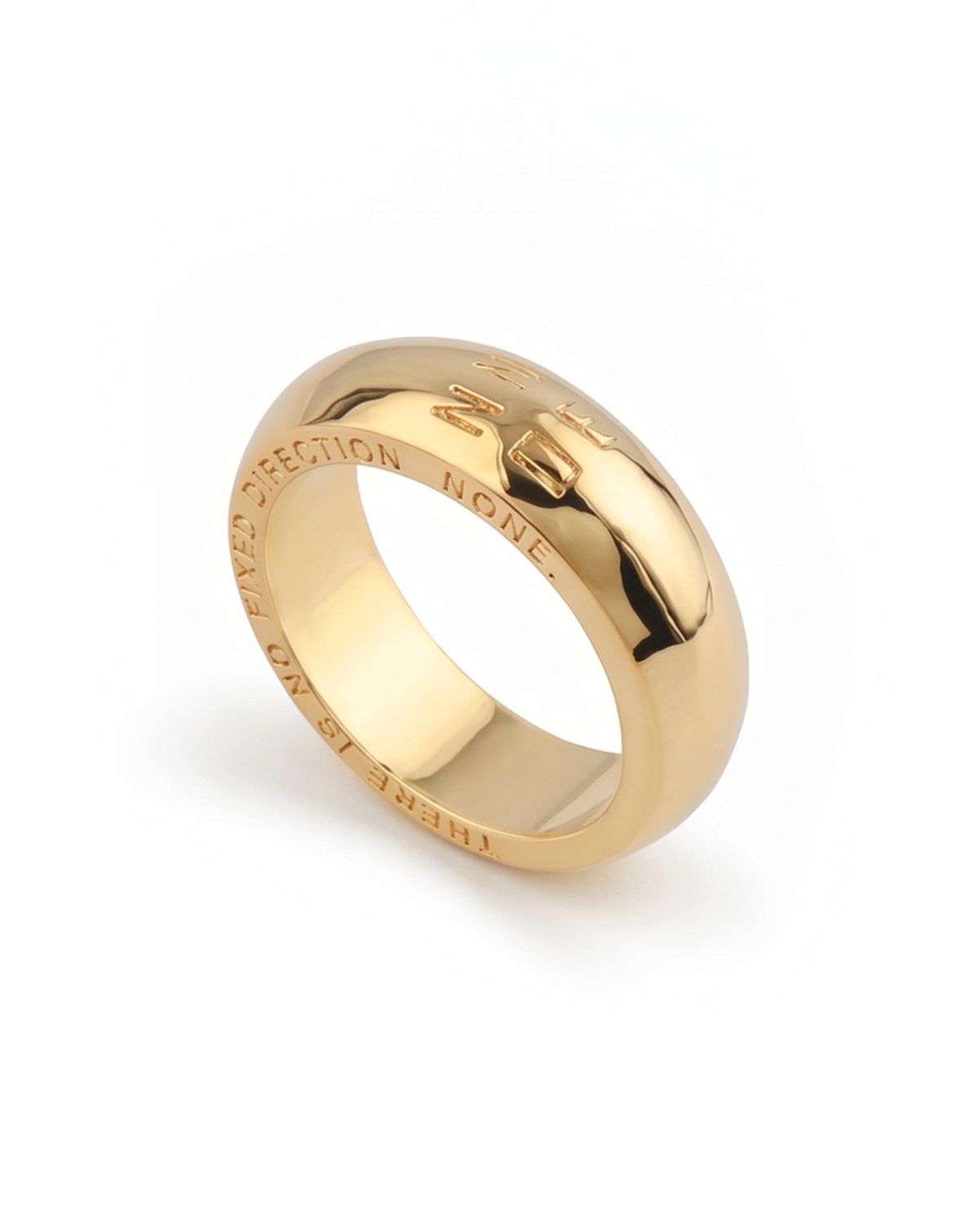 논논(NONENON) PLUMP RING[GOLD]