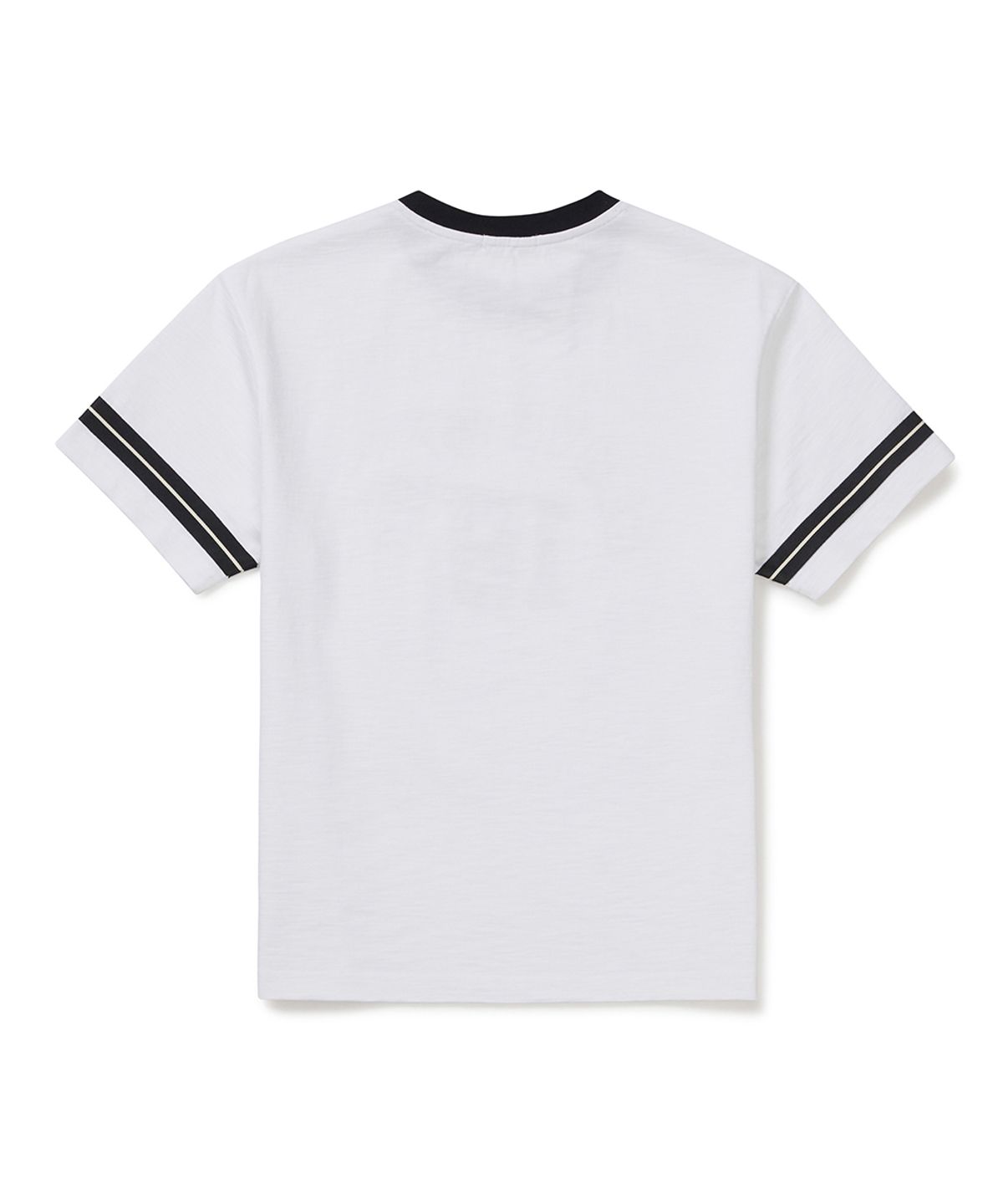 클로브(CLOVE) [26SM clove] Retro Graphic Ringer T-Shirt (White)