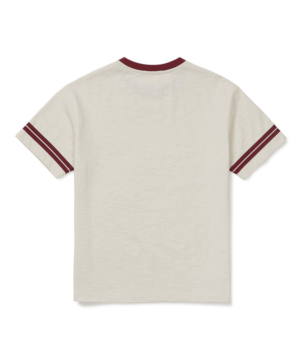클로브(CLOVE) [26SM clove] Retro Graphic Ringer T-Shirt (Light Beige)