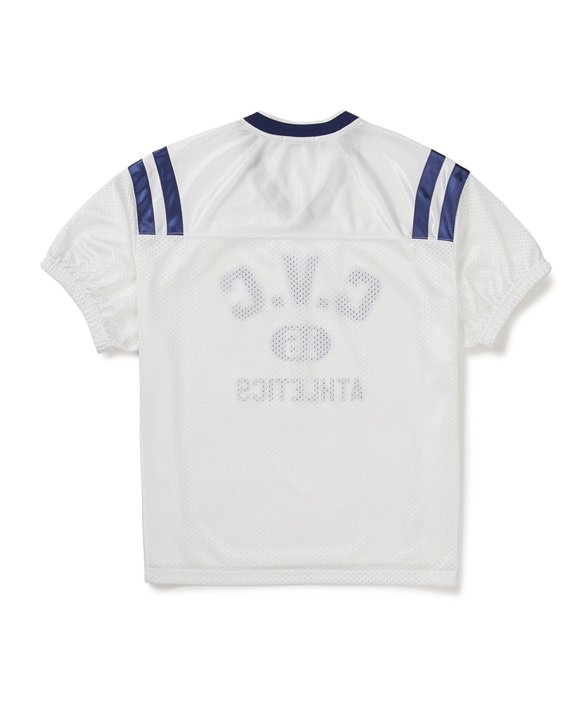 클로브(CLOVE) [26SM clove] Athletic Mesh T-Shirt (White)