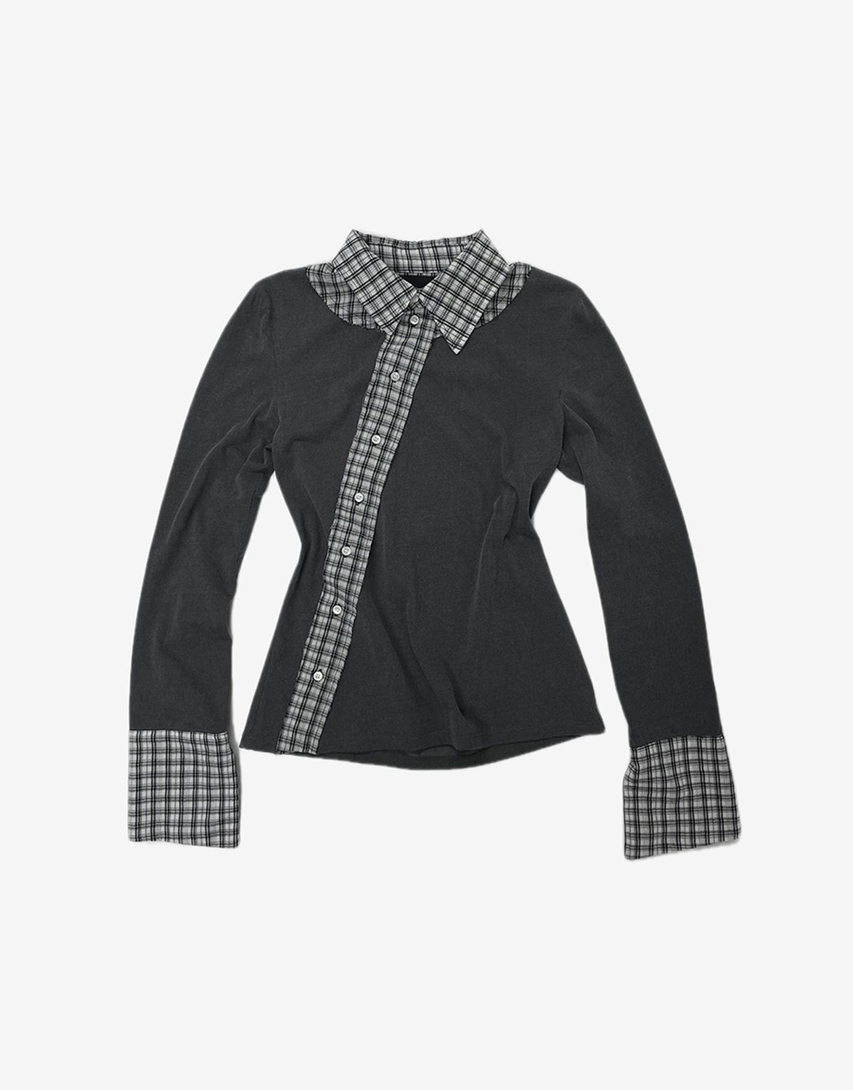 리게(RIGHE) 3-WAY SHIRTS CHARCOAL