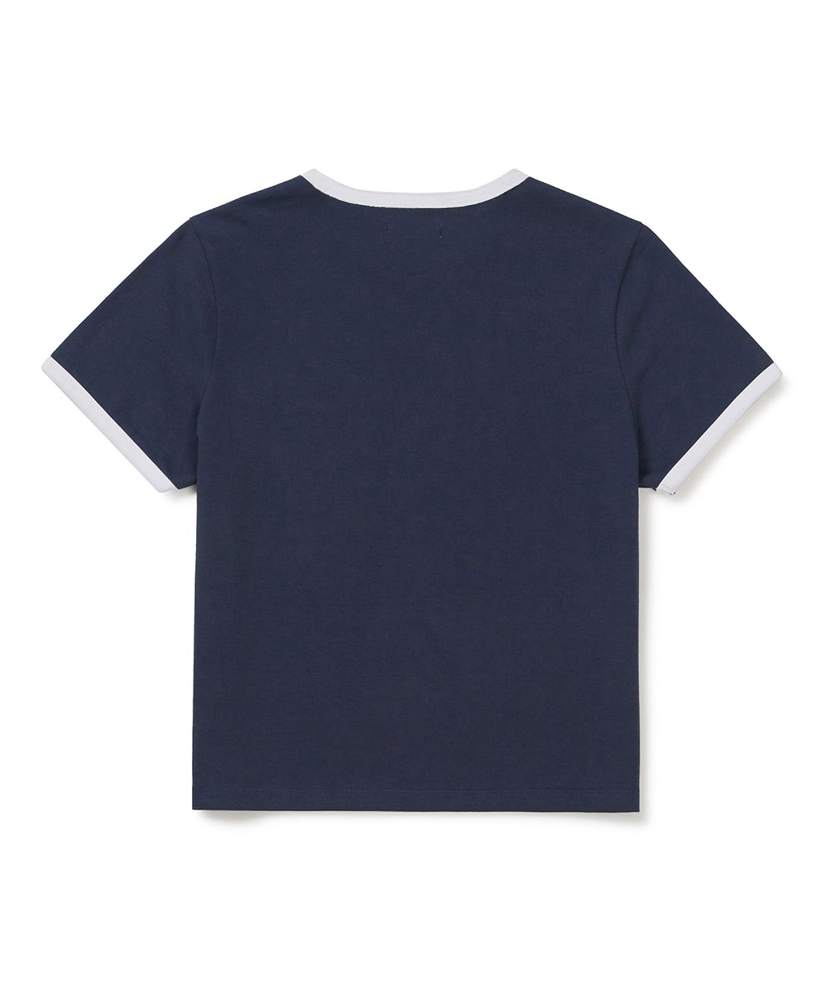 클로브(CLOVE) [26SM clove] Star Logo Ringer T-Shirt (Navy)