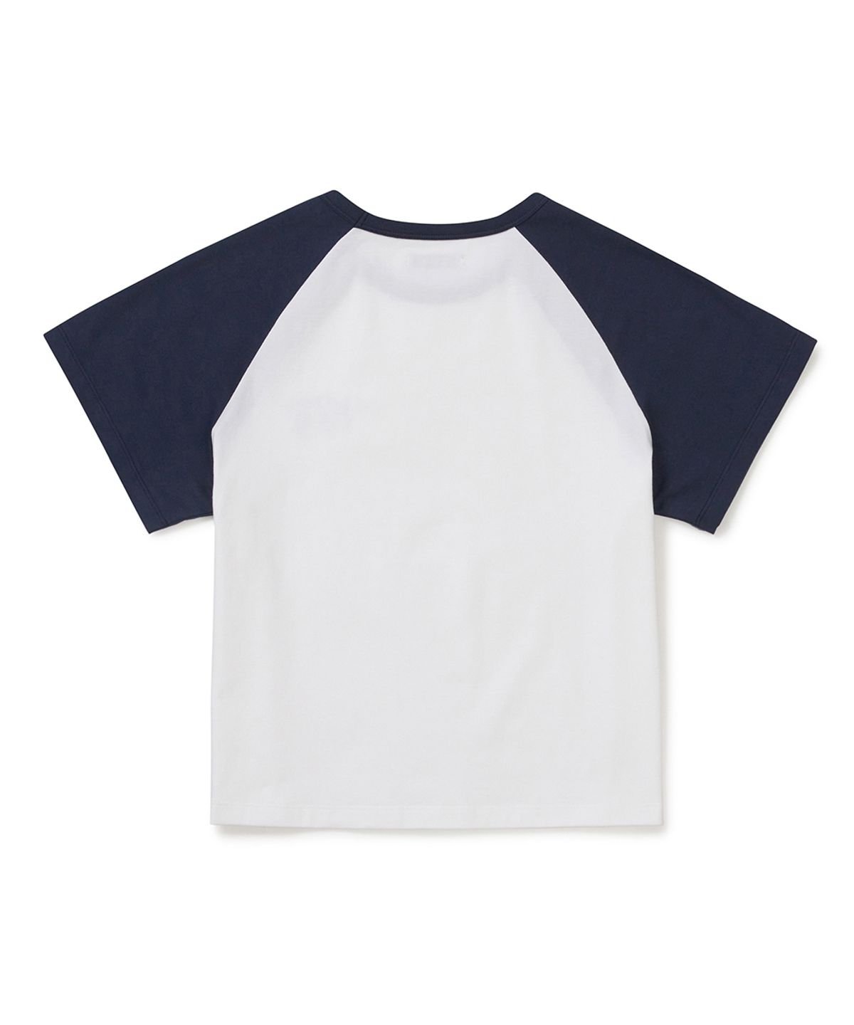 클로브(CLOVE) [26SM clove] Raglan Logo Graphic T-Shirt (White)