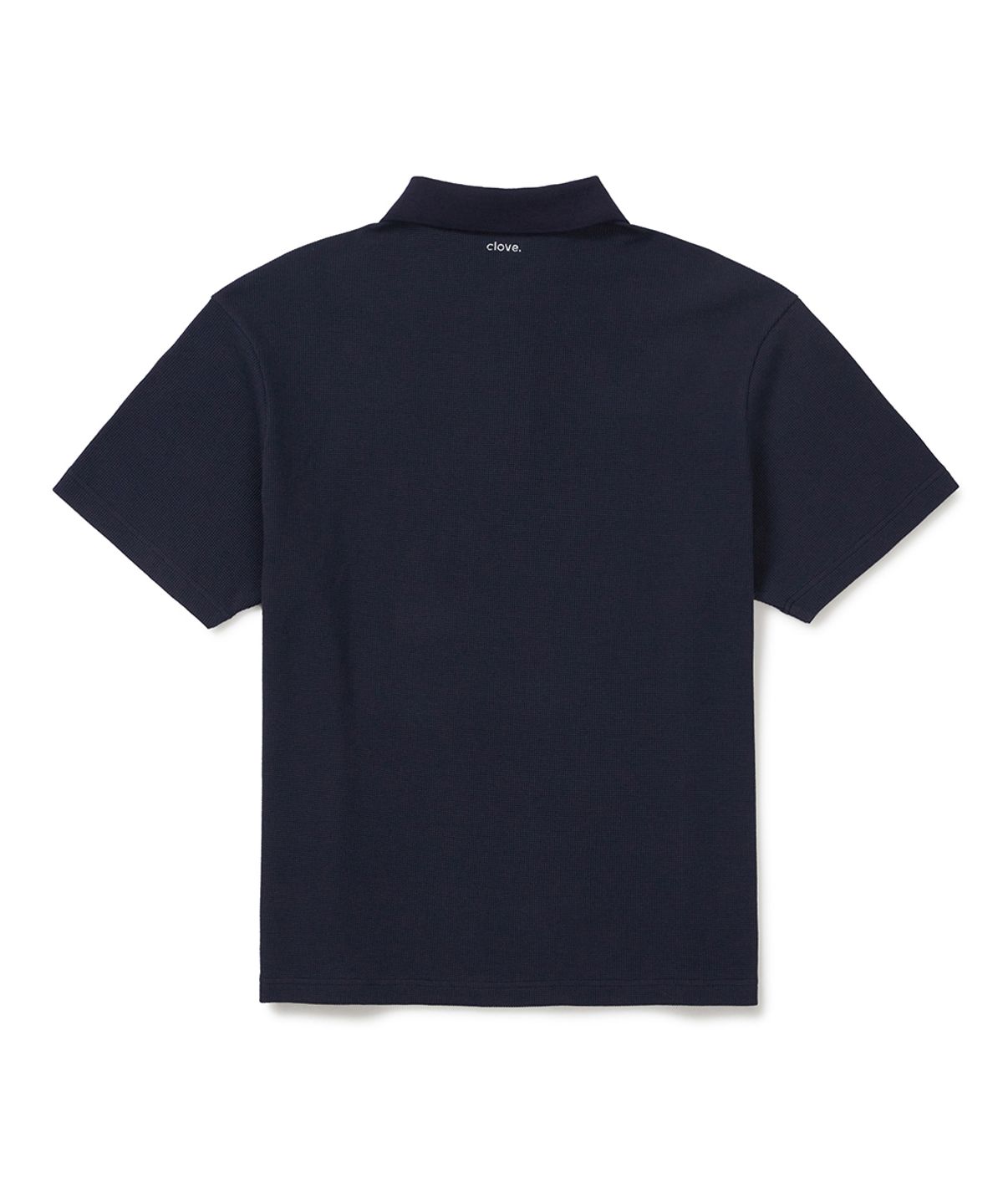 클로브(CLOVE) [26SM clove] Waffle Polo T-Shirt_Men (Navy)