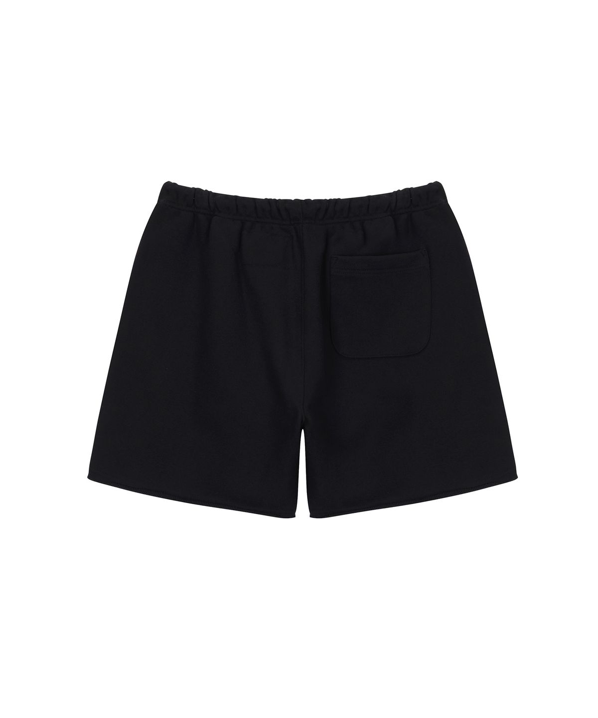 마티레(MTTIRÉ) BASIC LOGO SHORT SWEAT PANTS / BLACK