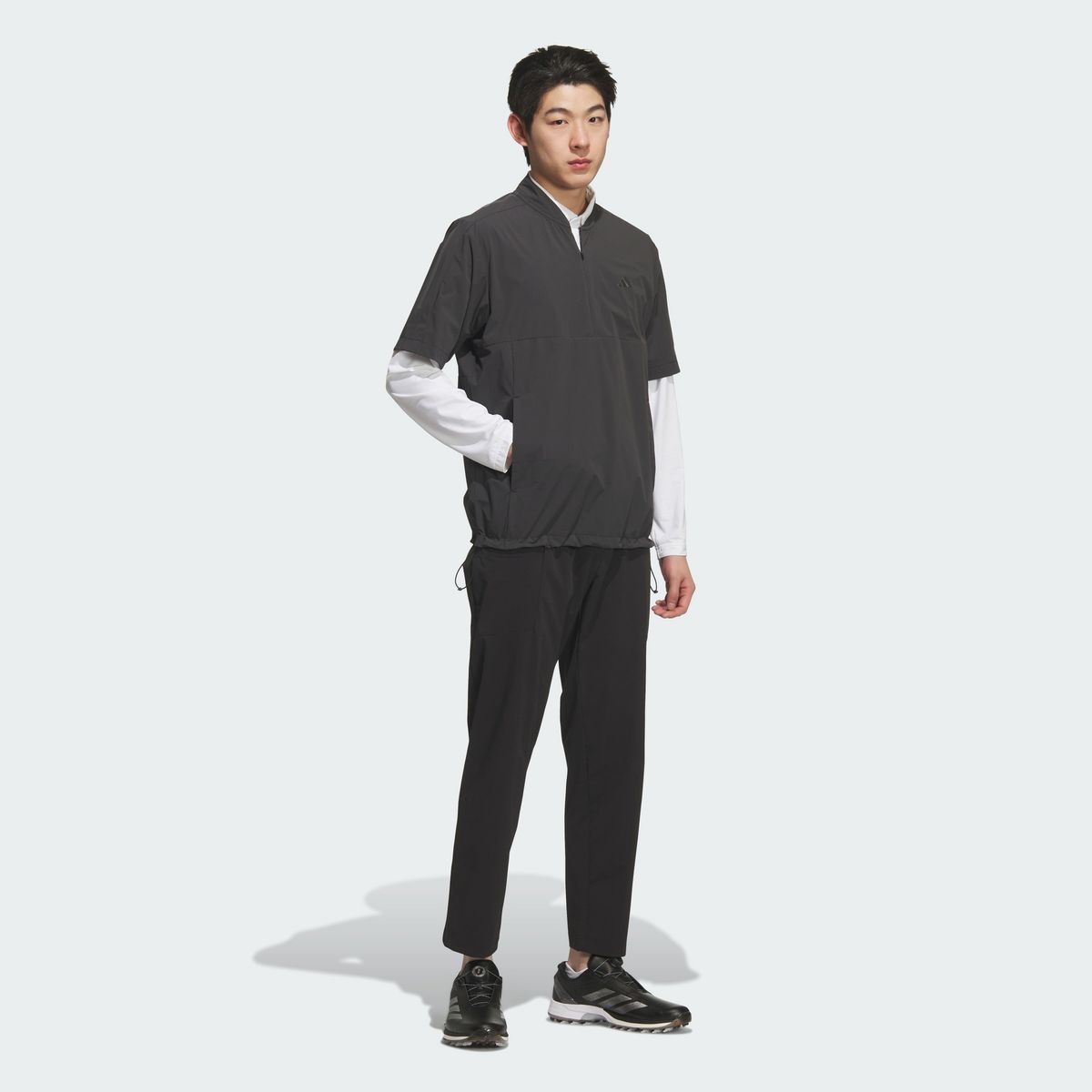 아디다스 골프(ADIDAS GOLF) 얼티메이트365 투어 쇼트 슬리브 풀오버 KD7219