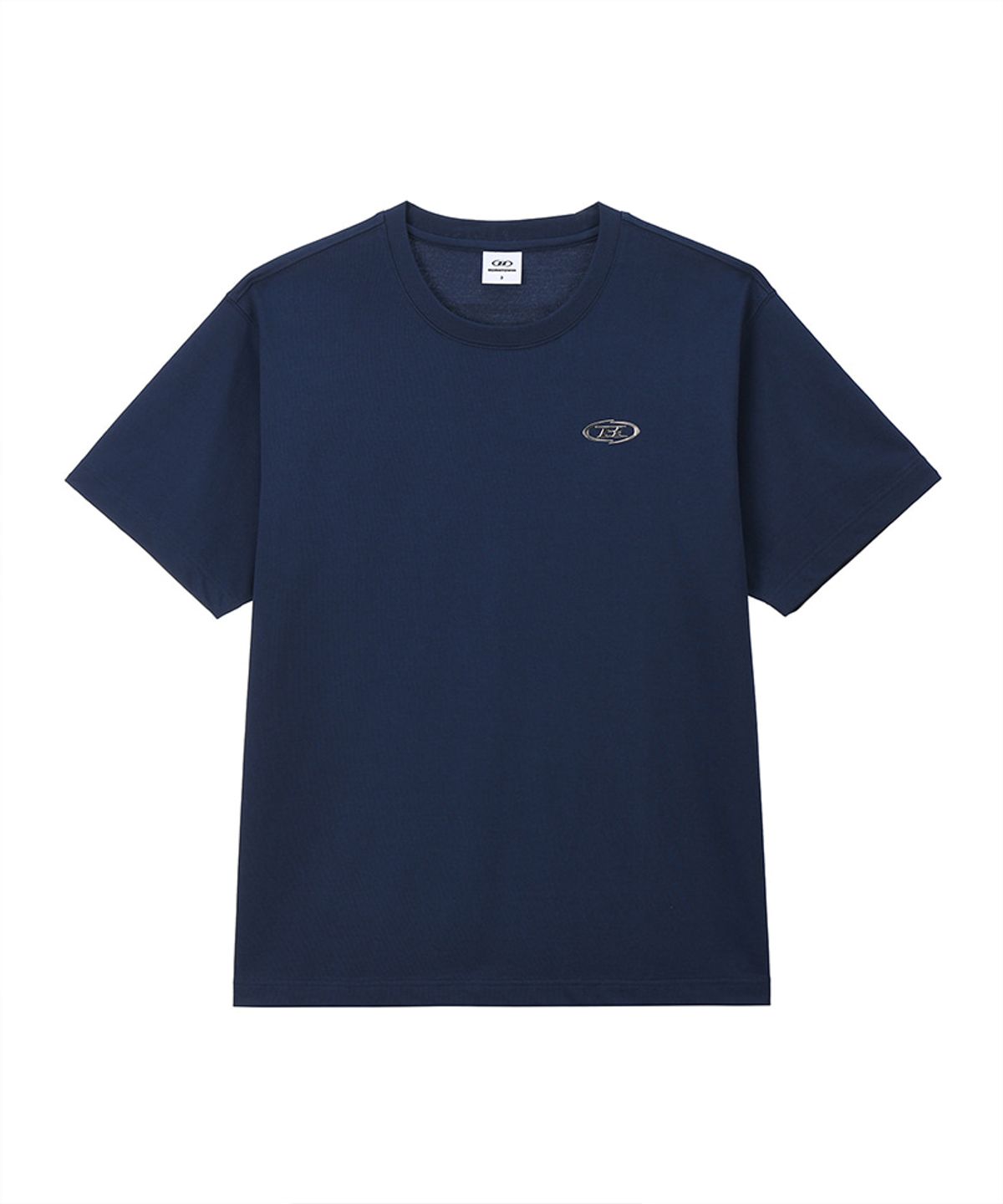 본투윈(BORN TO WIN) SILVER B BASIC T-SHIRTS [NAVY]