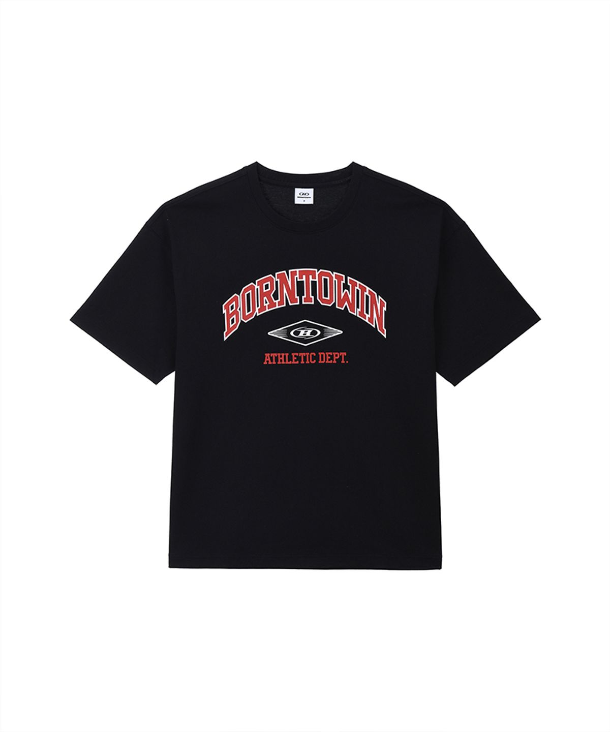 본투윈(BORN TO WIN) BORNTOWIN ARCH LOGO T-SHIRTS [BLACK]