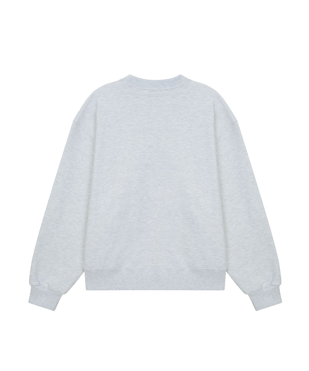 마티레(MTTIRÉ) BASIC LOGO SWEATSHIRT / LIGHT GRAY