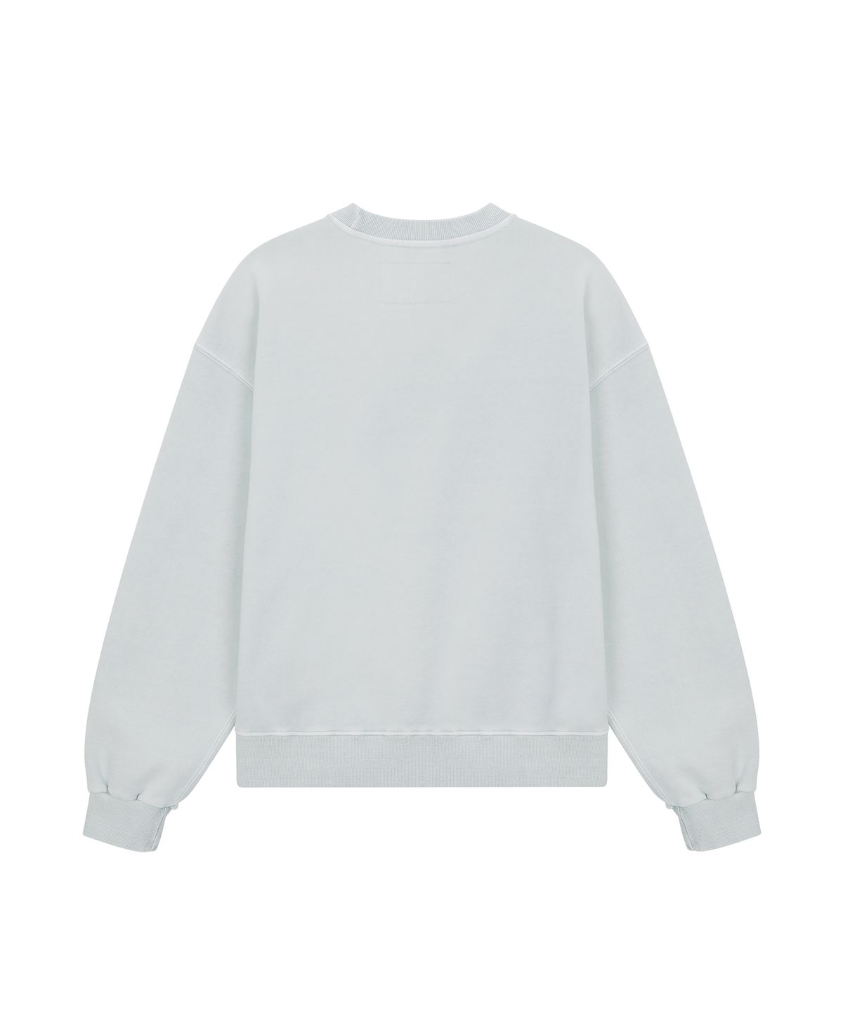 마티레(MTTIRÉ) ME WASHED OVERLAY SWEATSHIRT / LIGHT GRAY
