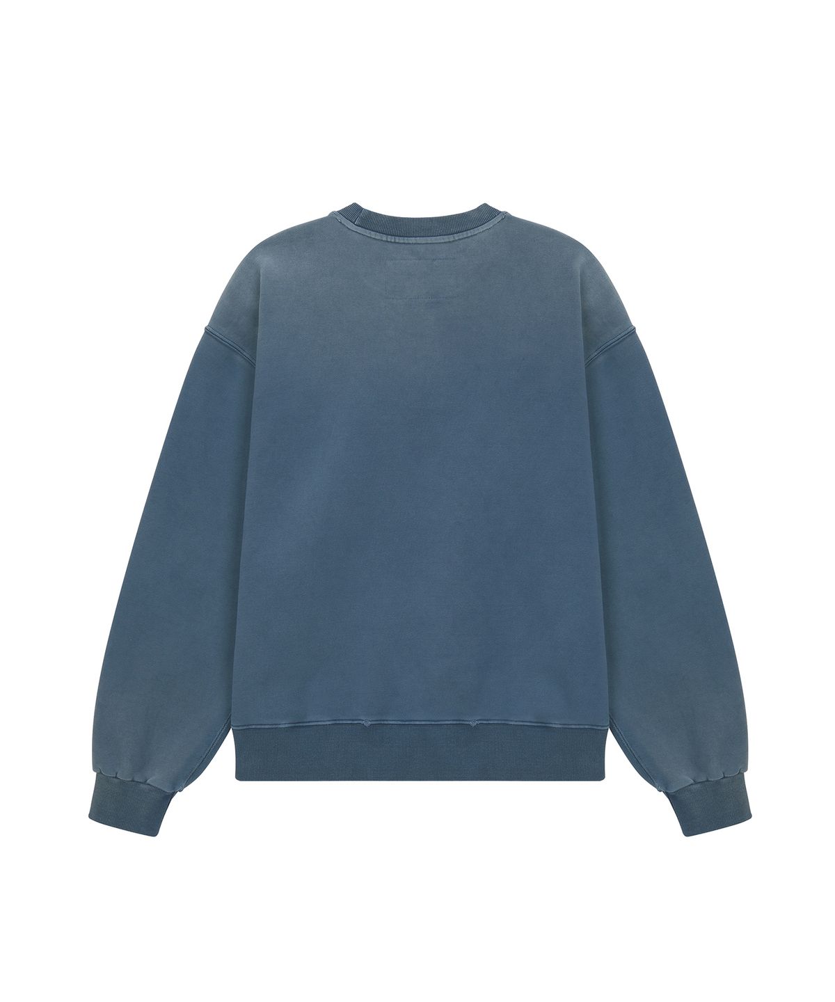 마티레(MTTIRÉ) ME WASHED OVERLAY SWEATSHIRT / NAVY