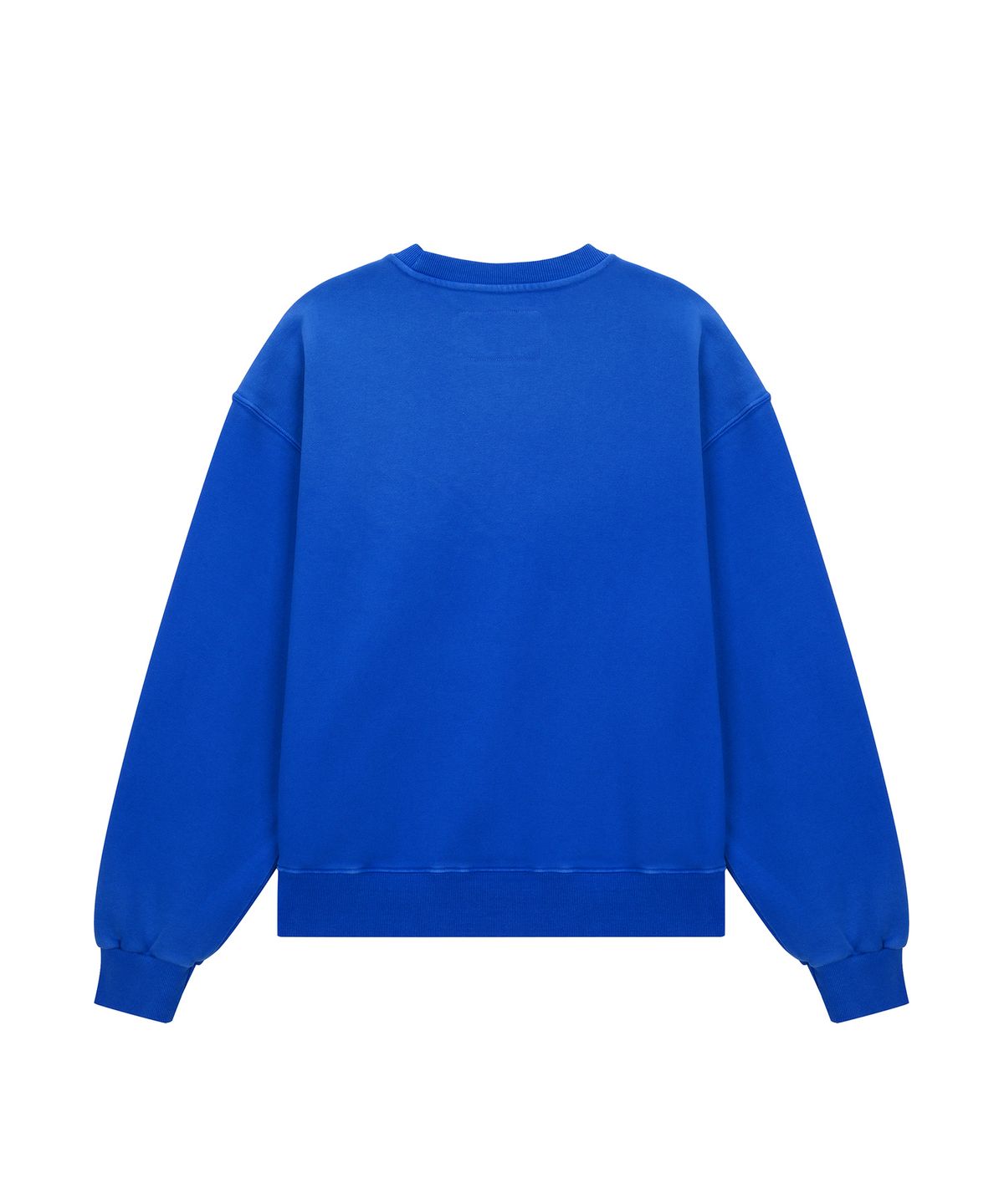 마티레(MTTIRÉ) ME WASHED OVERLAY SWEATSHIRT / BLUE