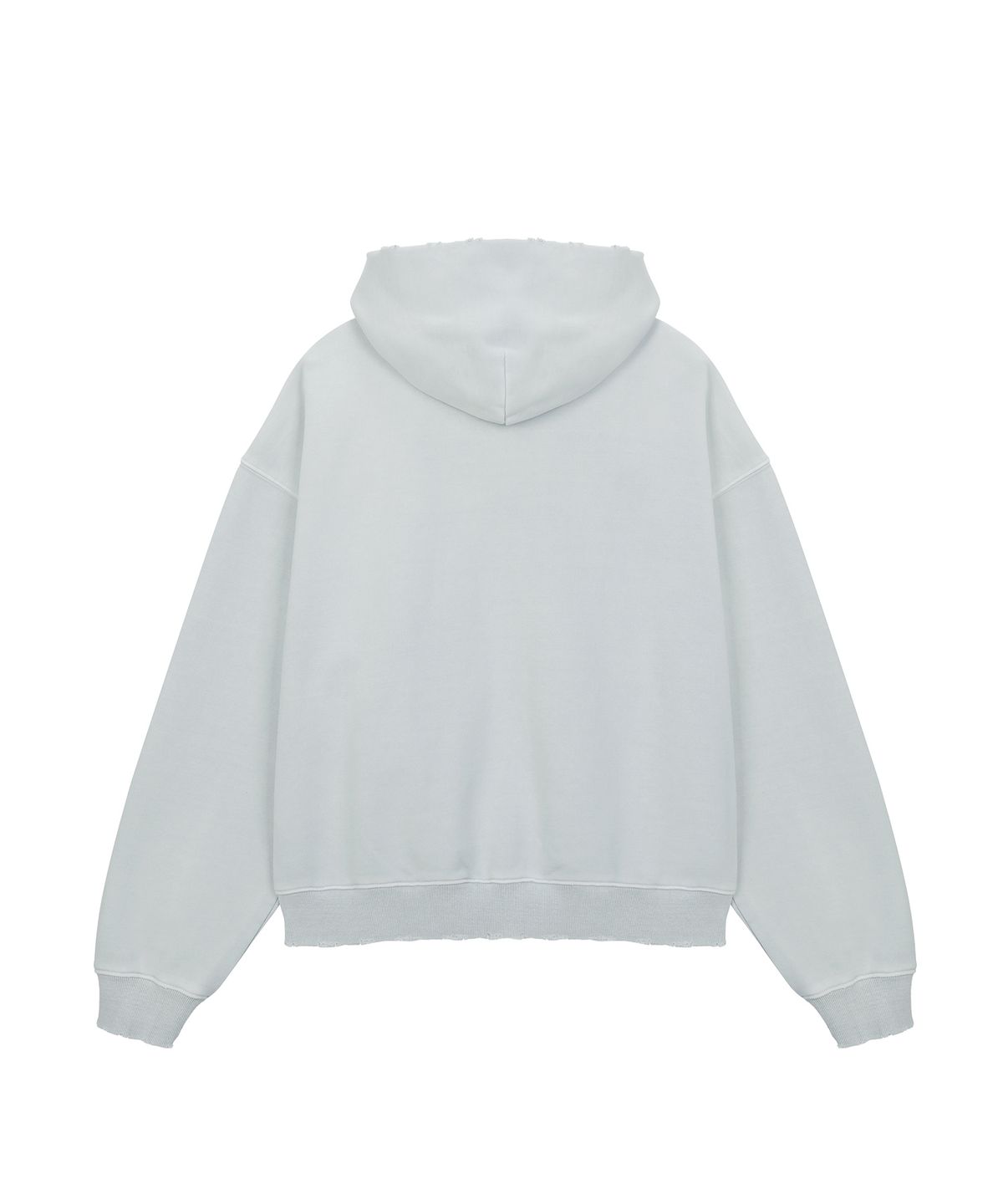 마티레(MTTIRÉ) OPTIMISM VTG WASHED 2WAY ZIP-UP / LIGHT GRAY