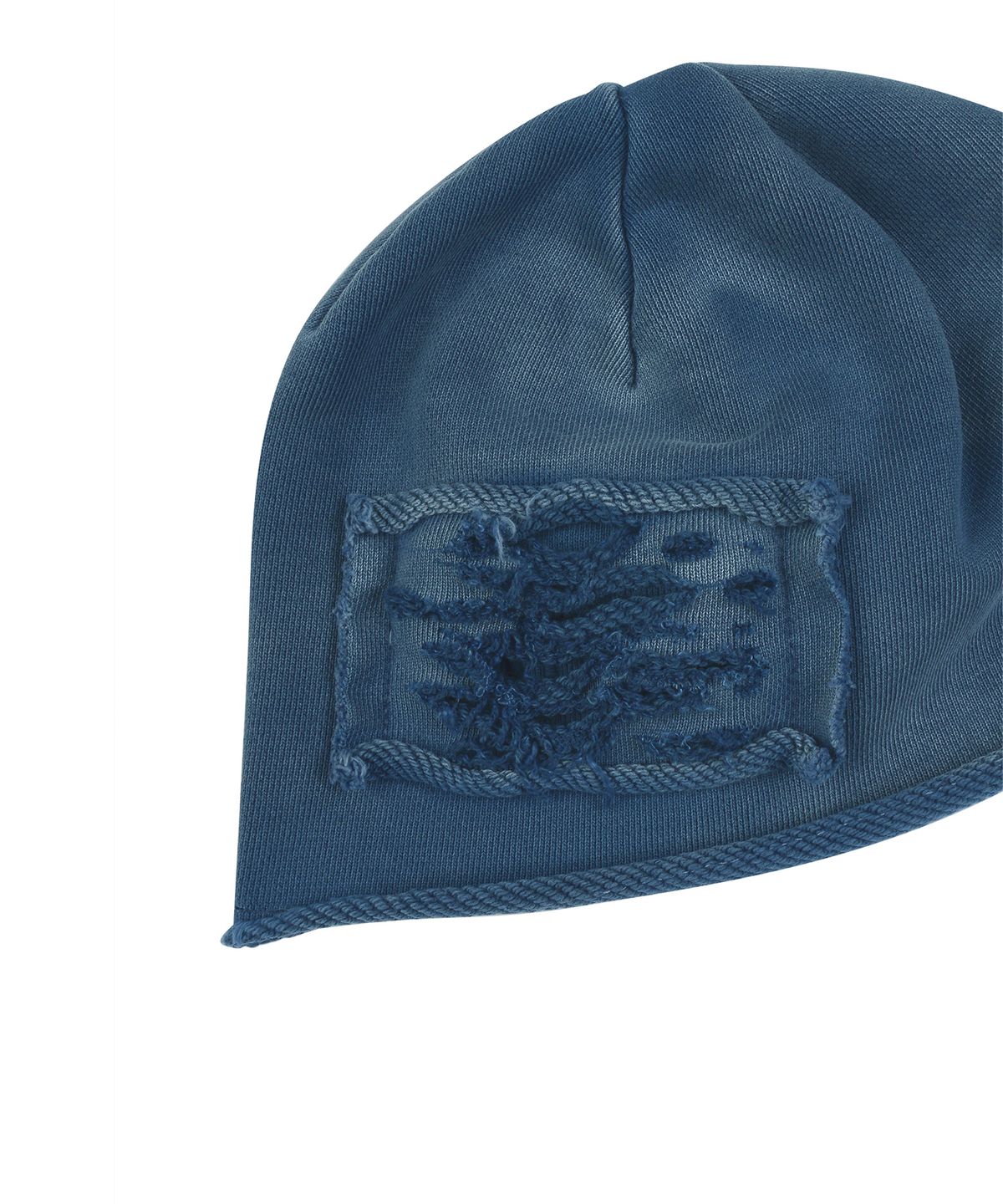 마티레(MTTIRÉ) DESTROYED VTG WASHED BEANIE / NAVY