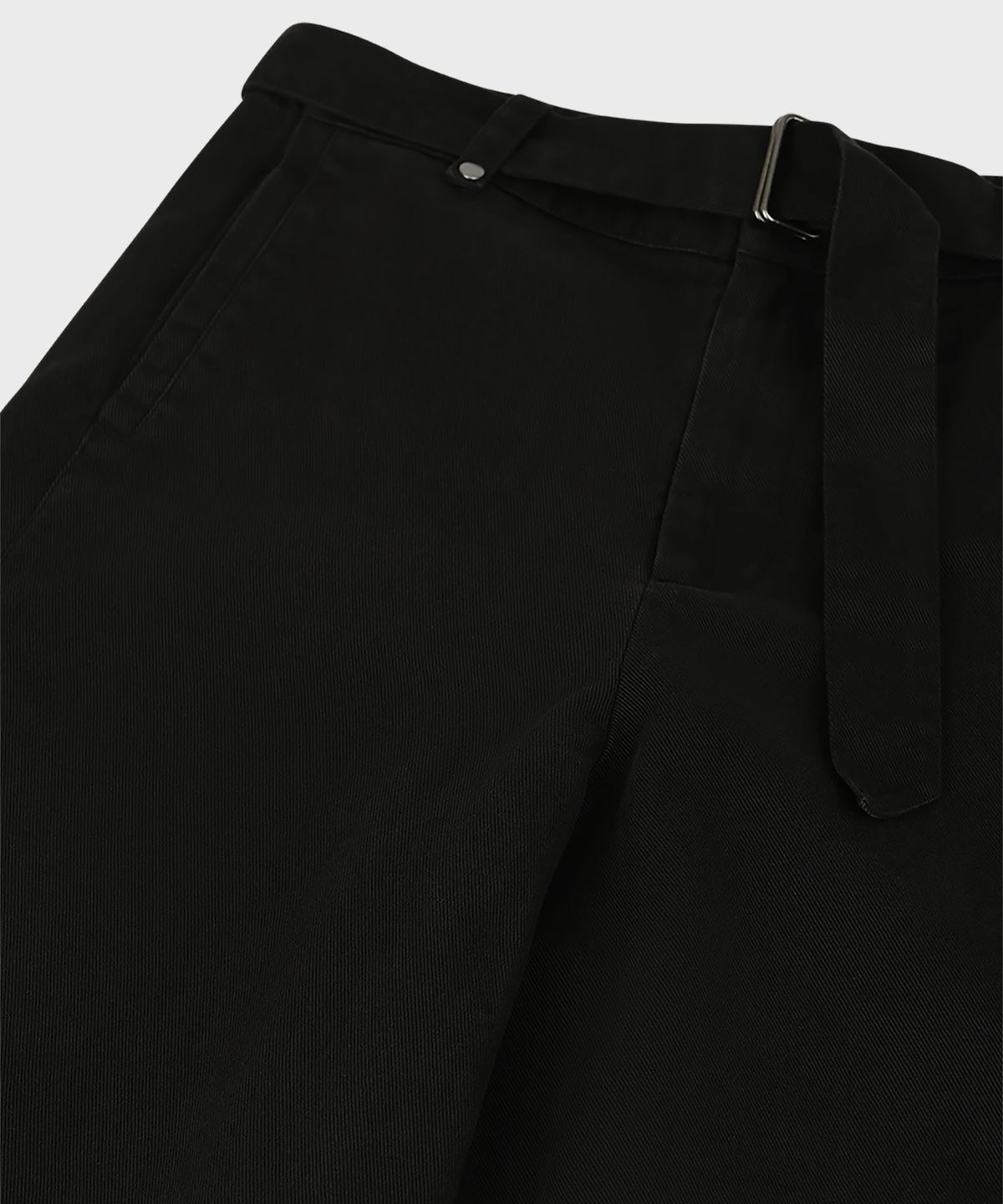 엔타이어 스튜디오(ENTIRE STUDIOS) (U) 걸리 팬츠 블랙 코튼 GULLY PANT BLACK COTTON