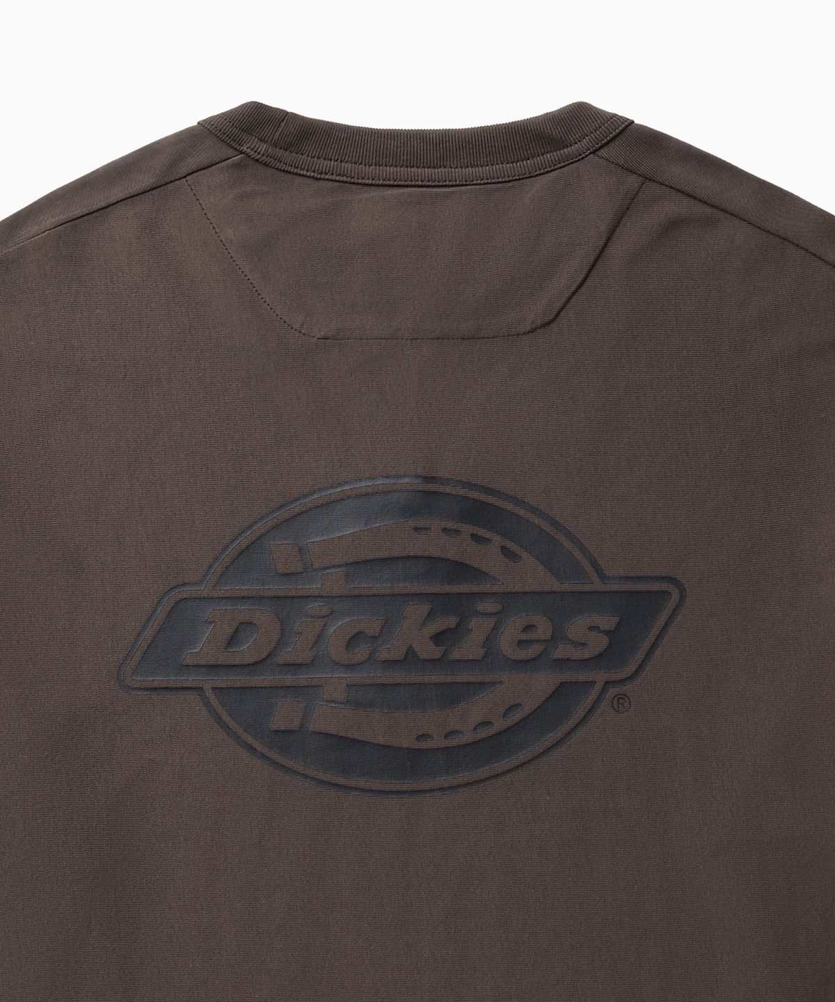 디키즈(DICKIES) 백 모노 로고 롱슬리브 Brown