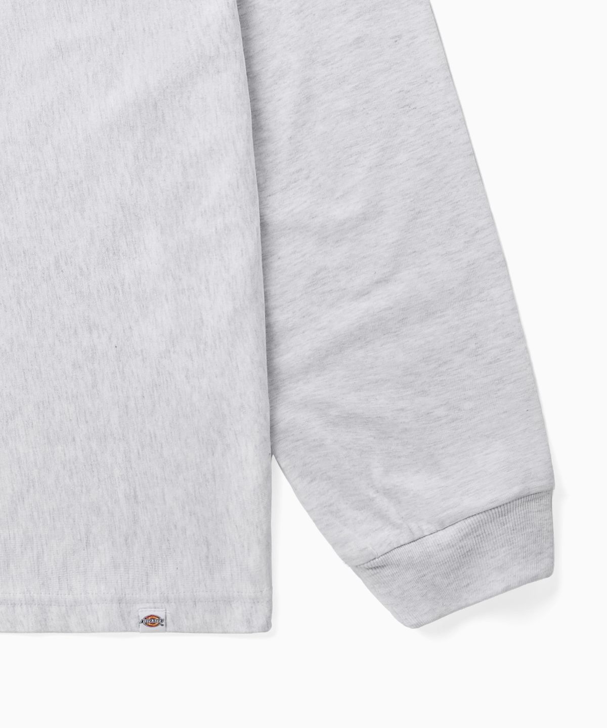 디키즈(DICKIES) 백 모노 로고 롱슬리브 White Melange