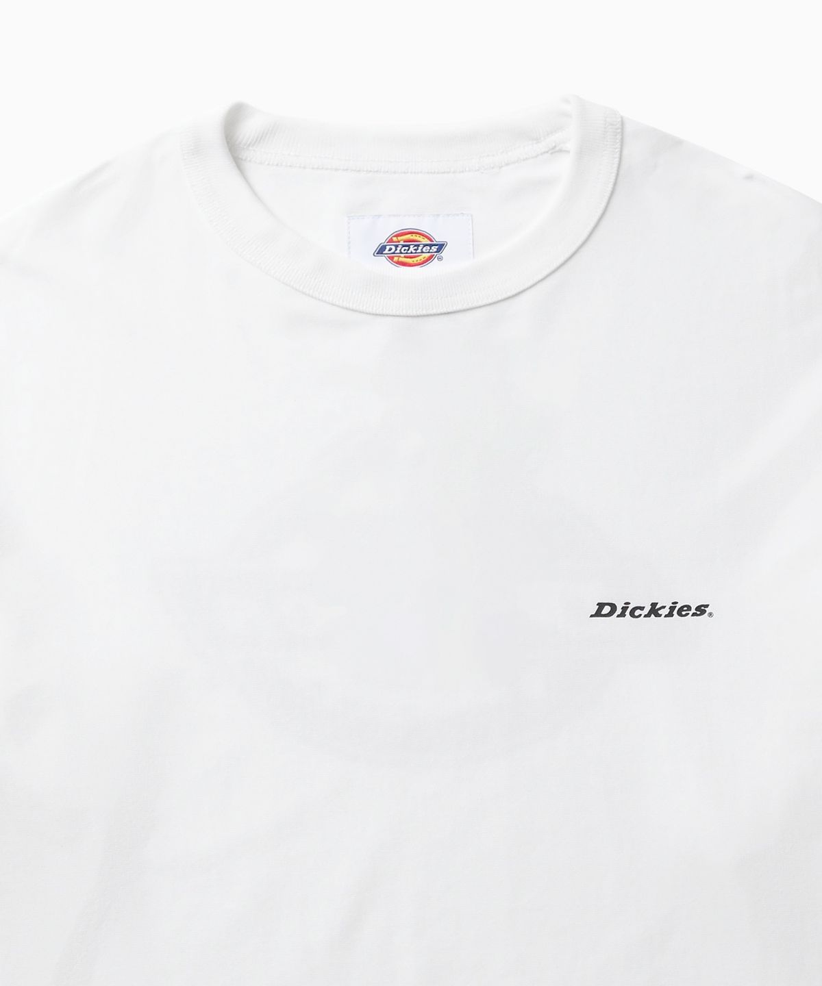디키즈(DICKIES) 백 모노 로고 롱슬리브 White