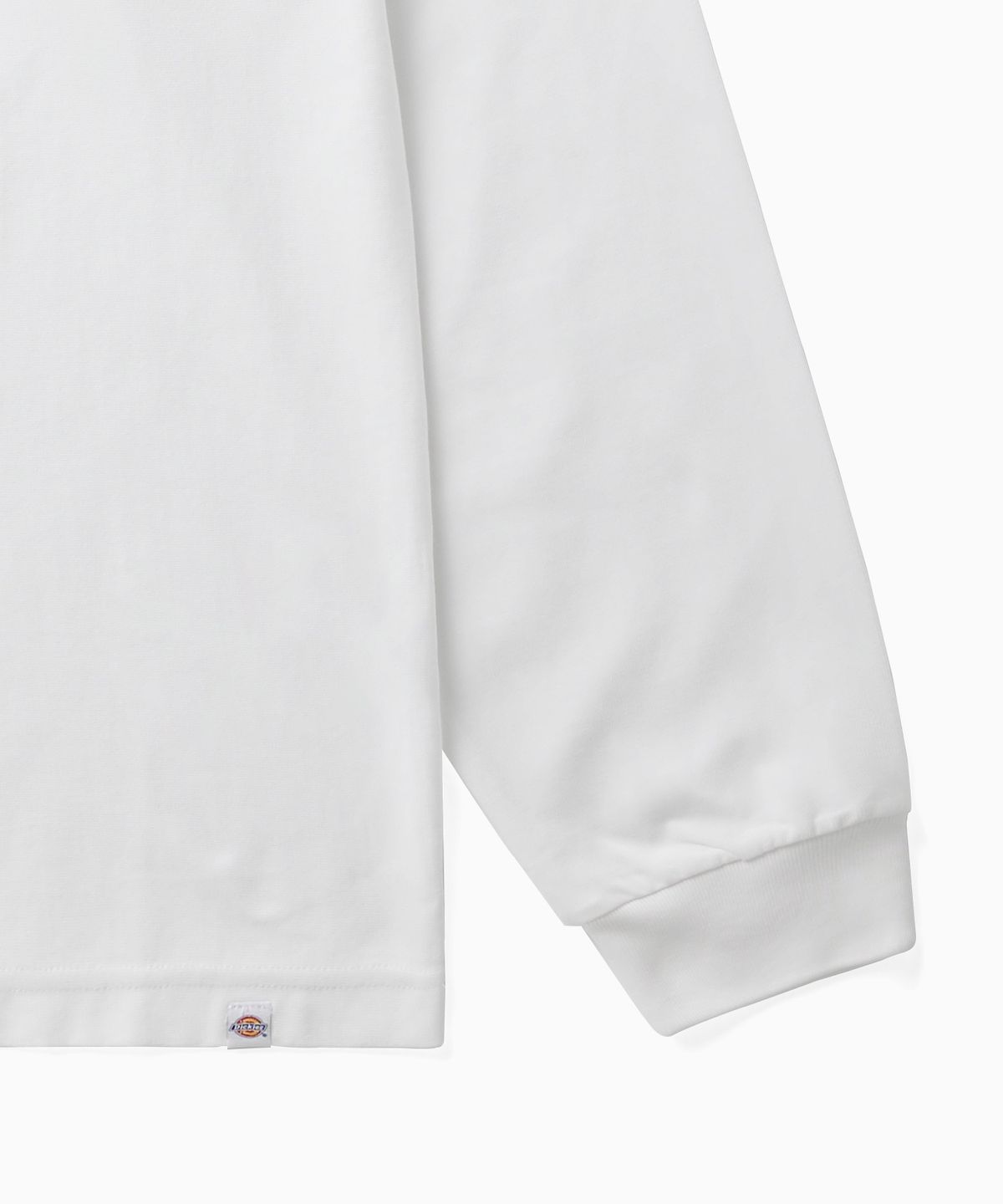 디키즈(DICKIES) 백 모노 로고 롱슬리브 White