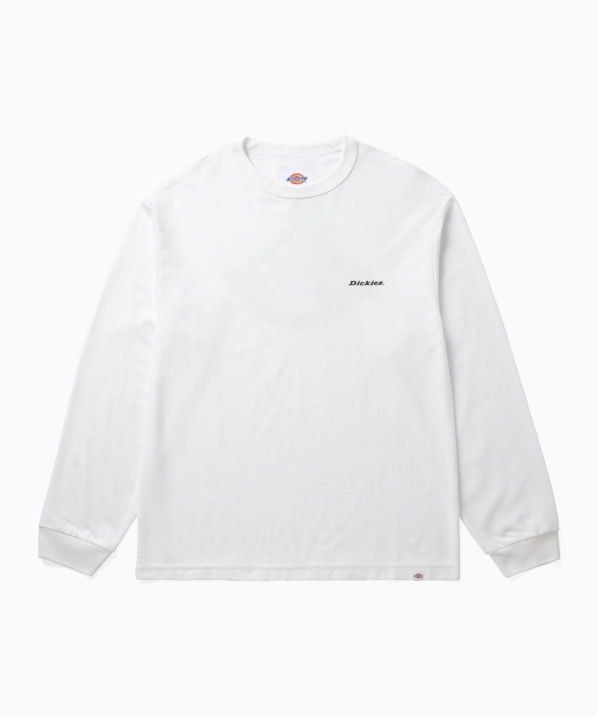 디키즈(DICKIES) 백 모노 로고 롱슬리브 White
