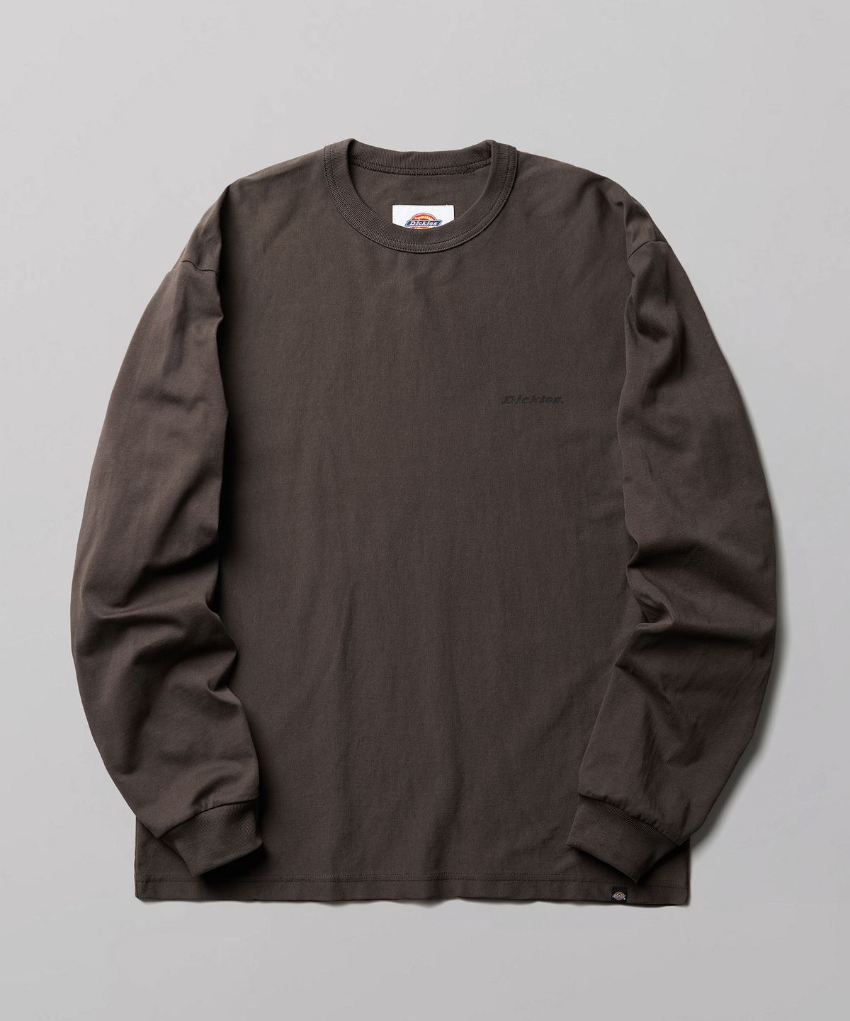 디키즈(DICKIES) 백 트리 로고 롱슬리브 Brown